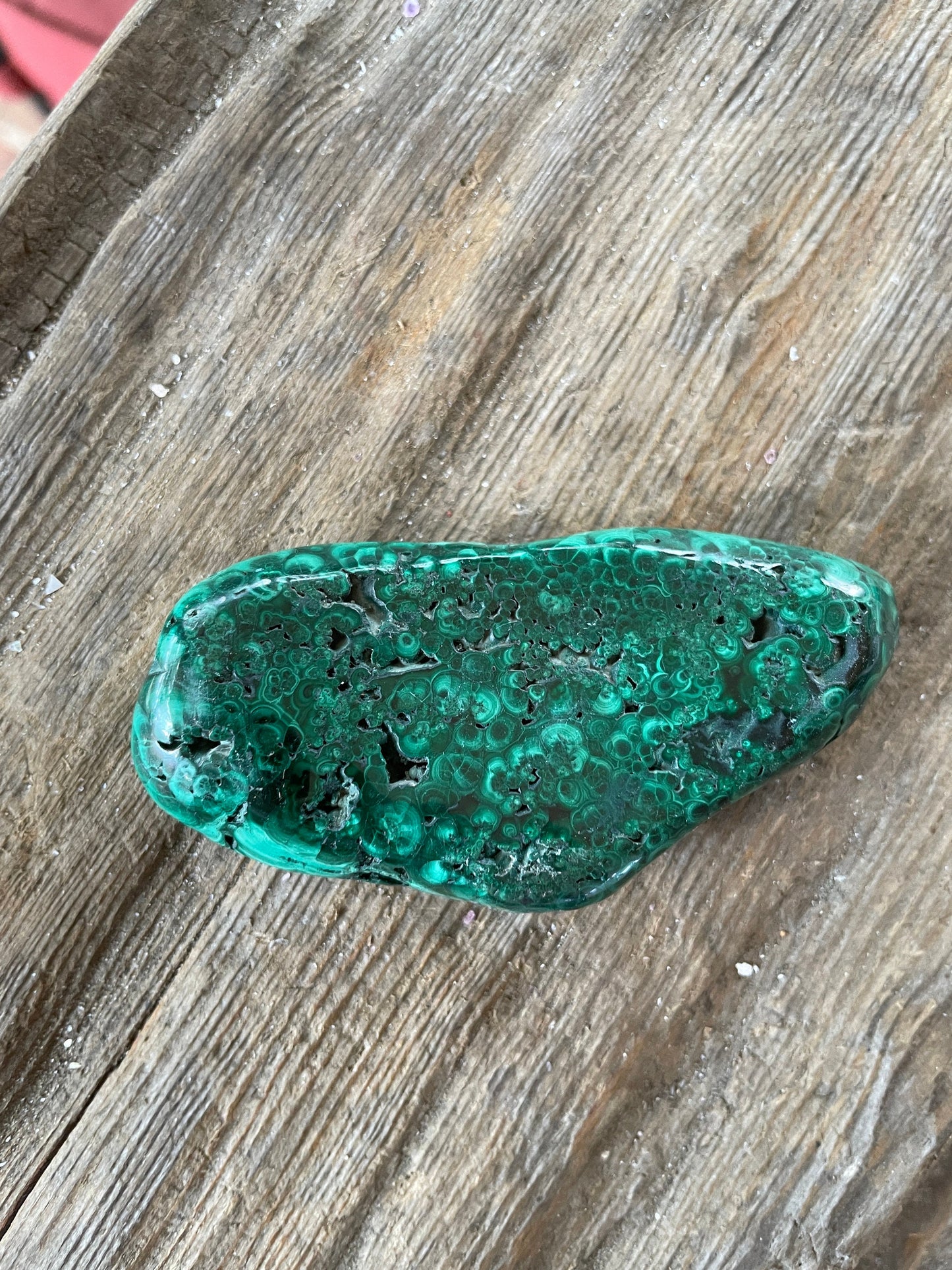 Lovely Polished Malachite Specimen from The Congo 48.7g Mineral Crystal