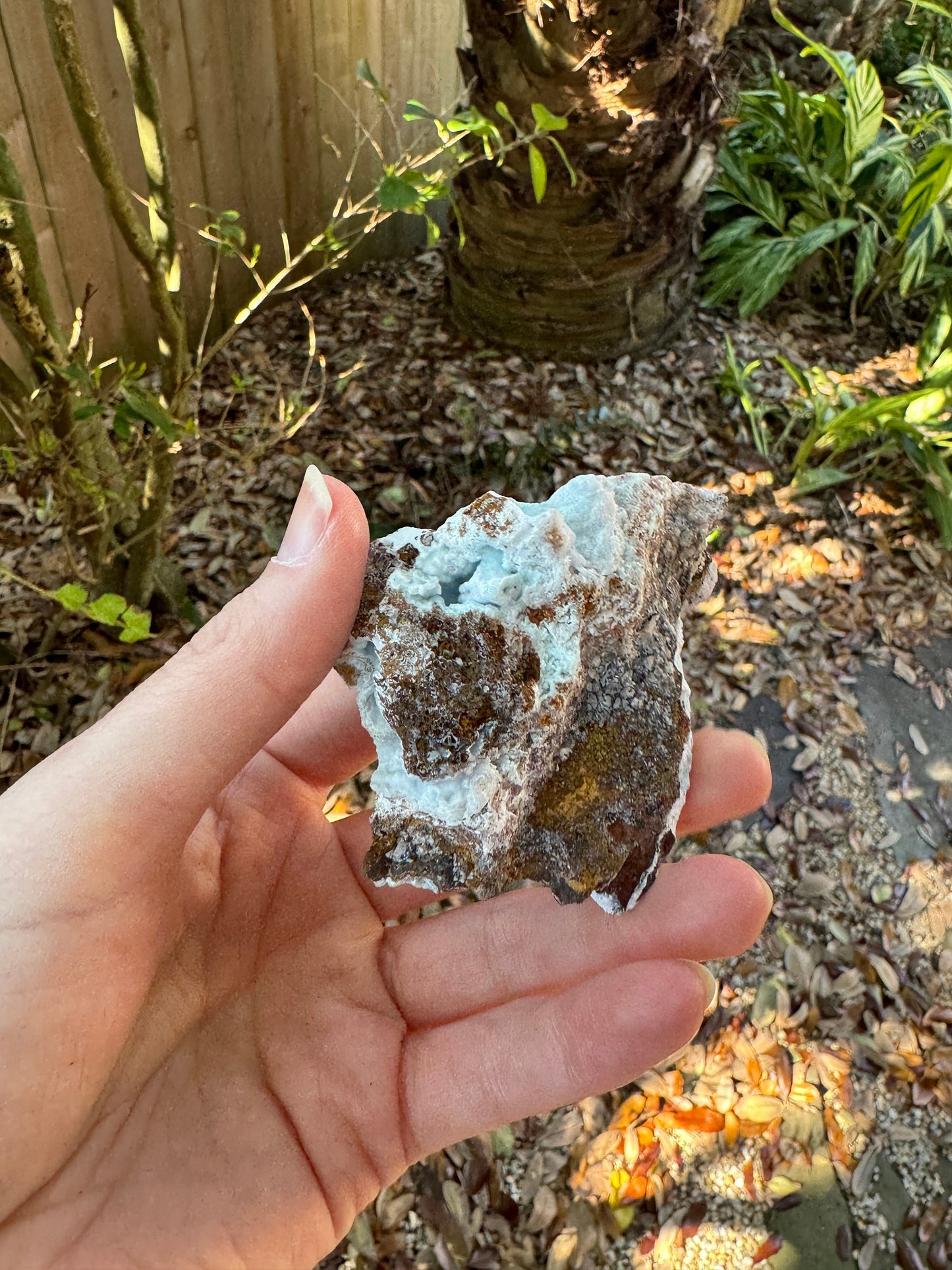 Light Pink and Blue Smithsonite 138.7g Specimen from Choix Sinaloa Mexico