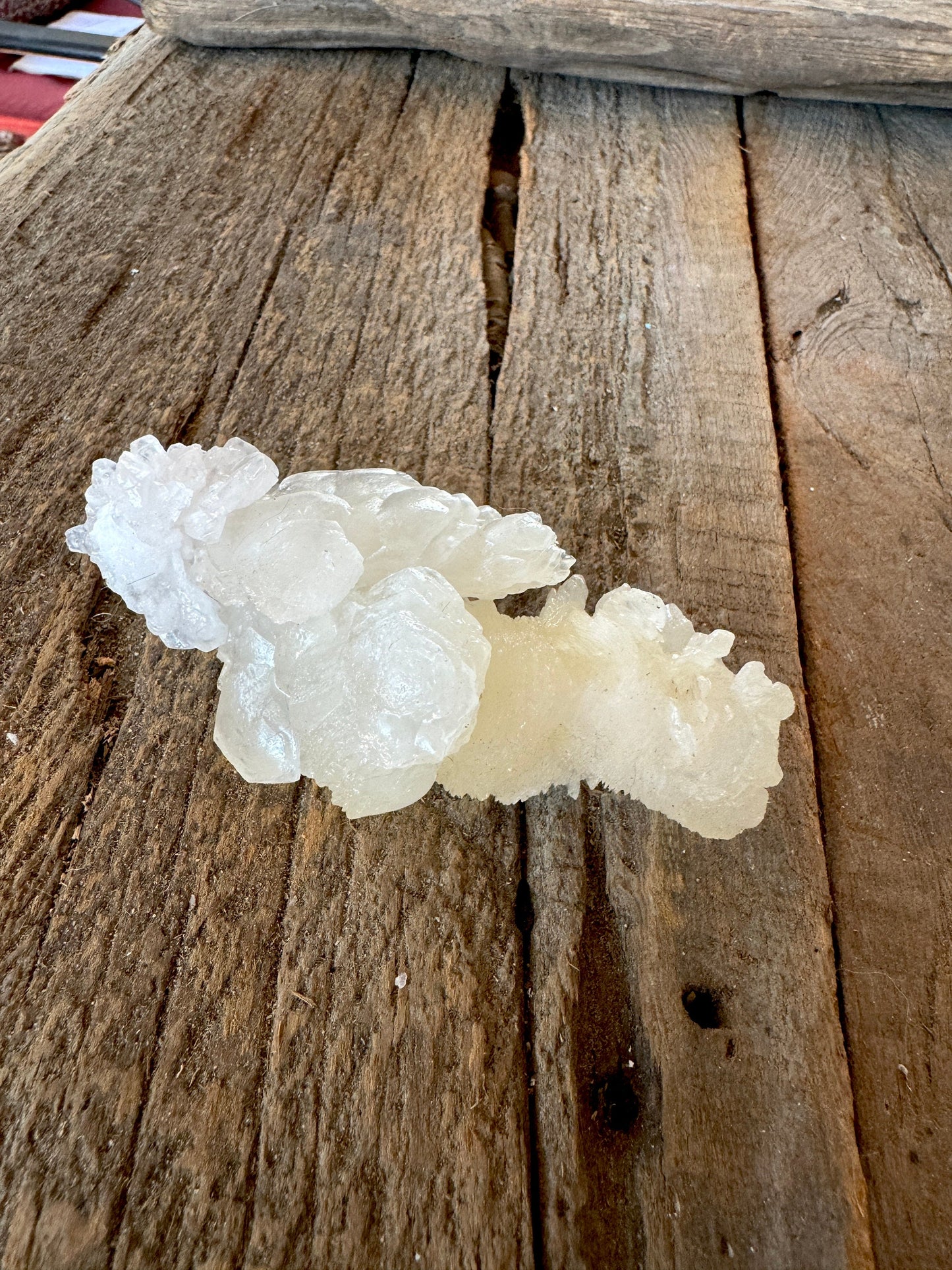 Aragonite Cave Calcite From Mexico 107.3g Specimen Crystals Minerals