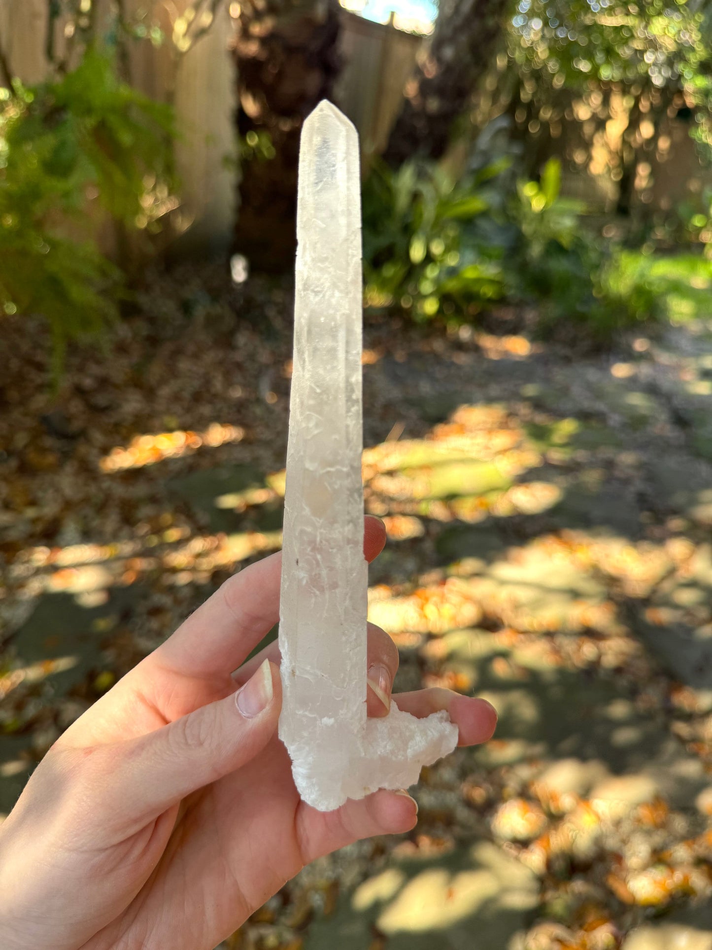 Diamantina Laser Quartz Point 130.6g Specimen From Minas Gerais Brazil, Mineral Crystal