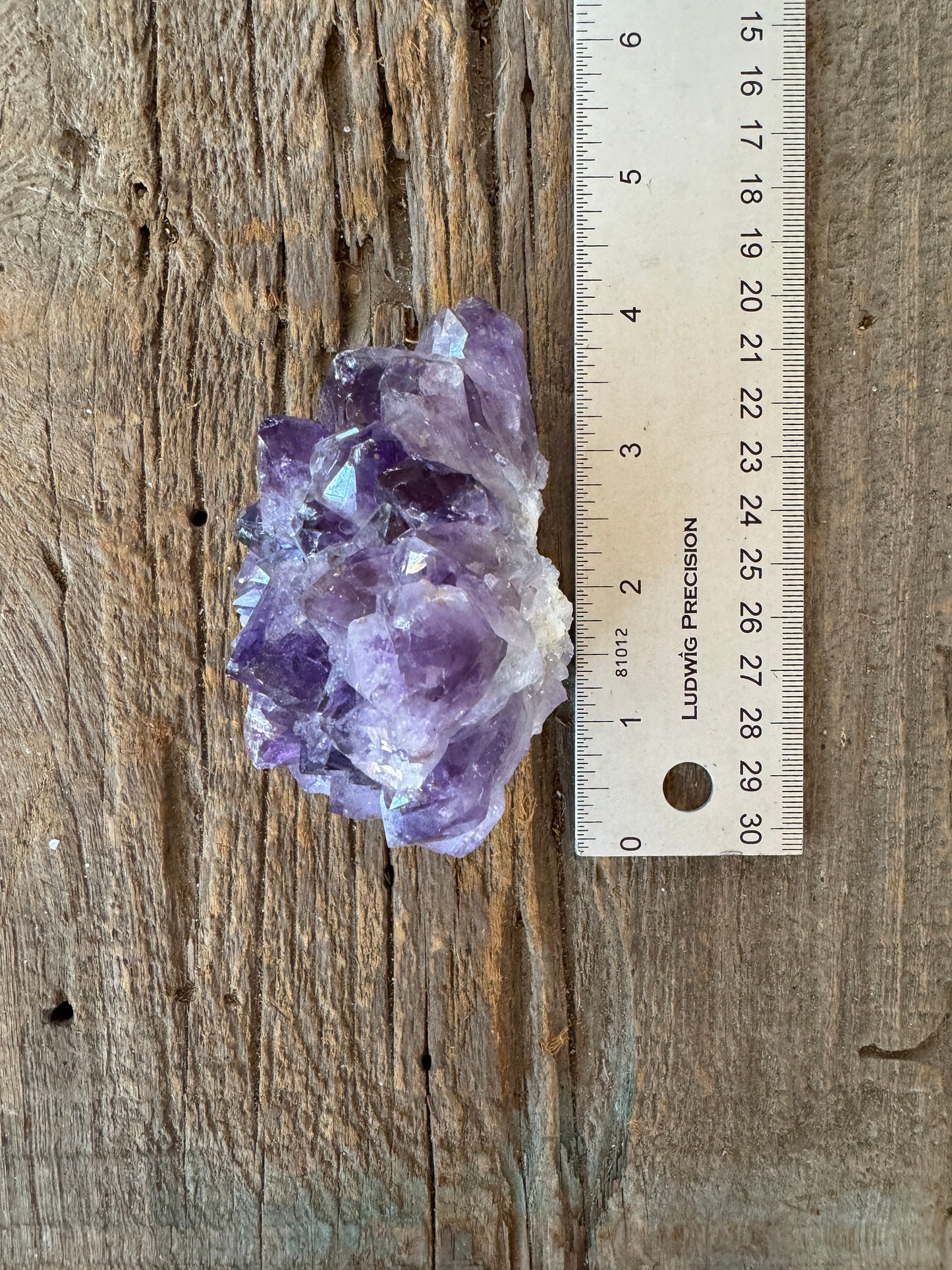 Avalon Amethyst From Newfoundland, Canada 289.7g Specimen From La Manche Mine on the Avalon Peninsula