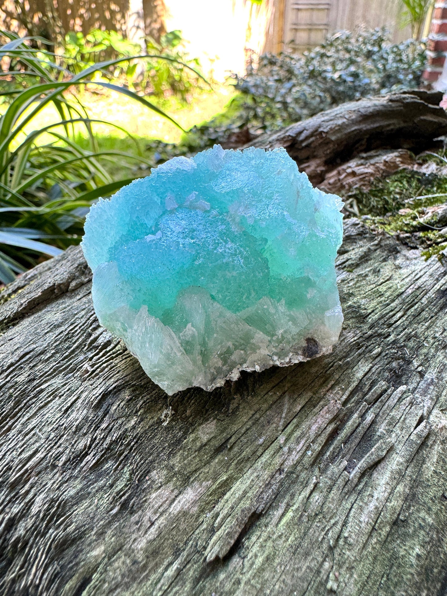 Lovely Raw Blue Aragonite 92.5g Specimen From Wenshan, Yunnan China Crystal Mineral