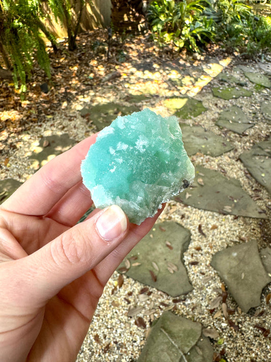 Lovely Raw Blue Aragonite 92.5g Specimen From Wenshan, Yunnan China Crystal Mineral