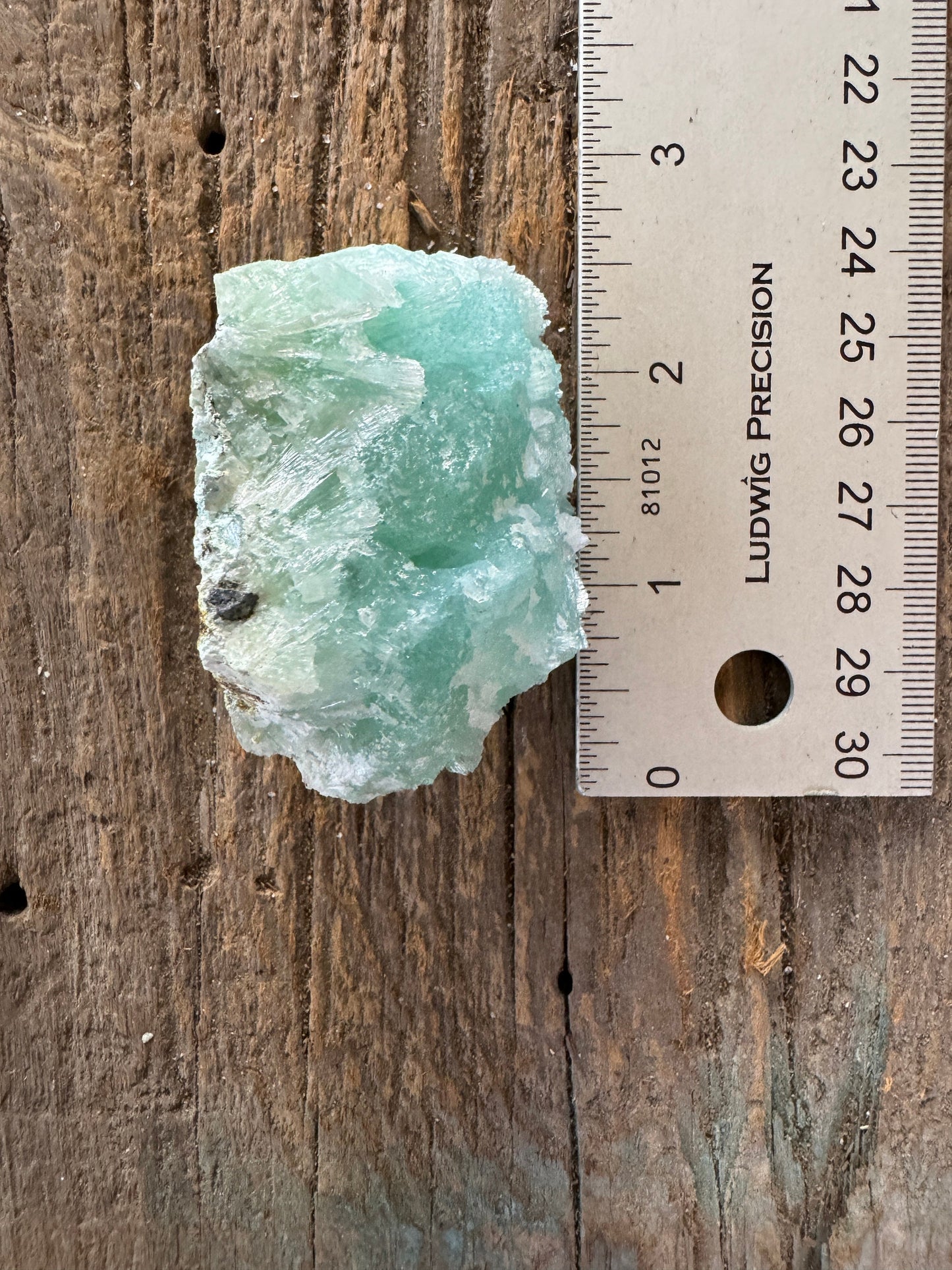 Lovely Raw Blue Aragonite 92.5g Specimen From Wenshan, Yunnan China Crystal Mineral