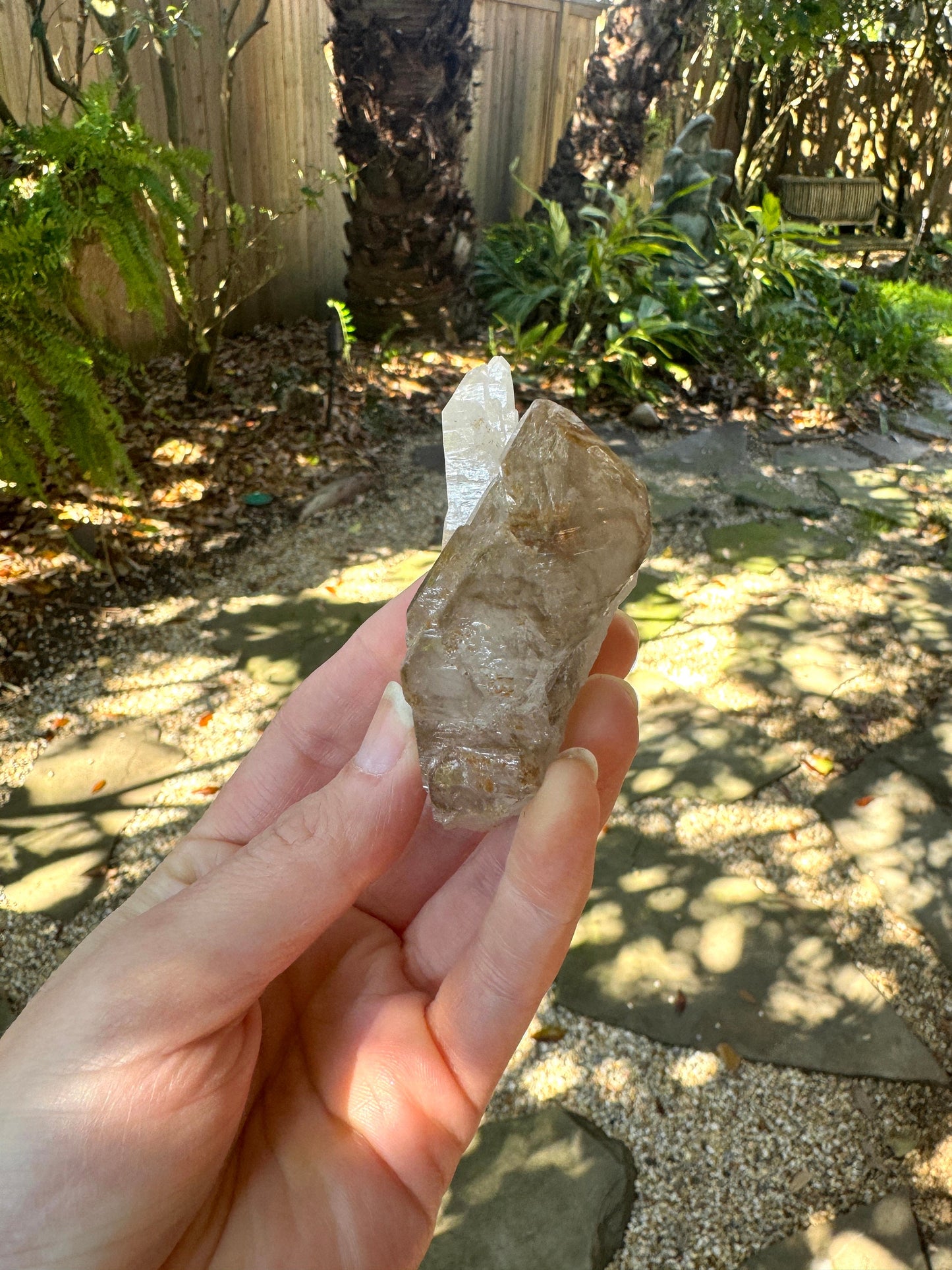 Smokey Elesital Quartz Specimen from Minas Gerais Brazil, 106.8g Mineral Crystal