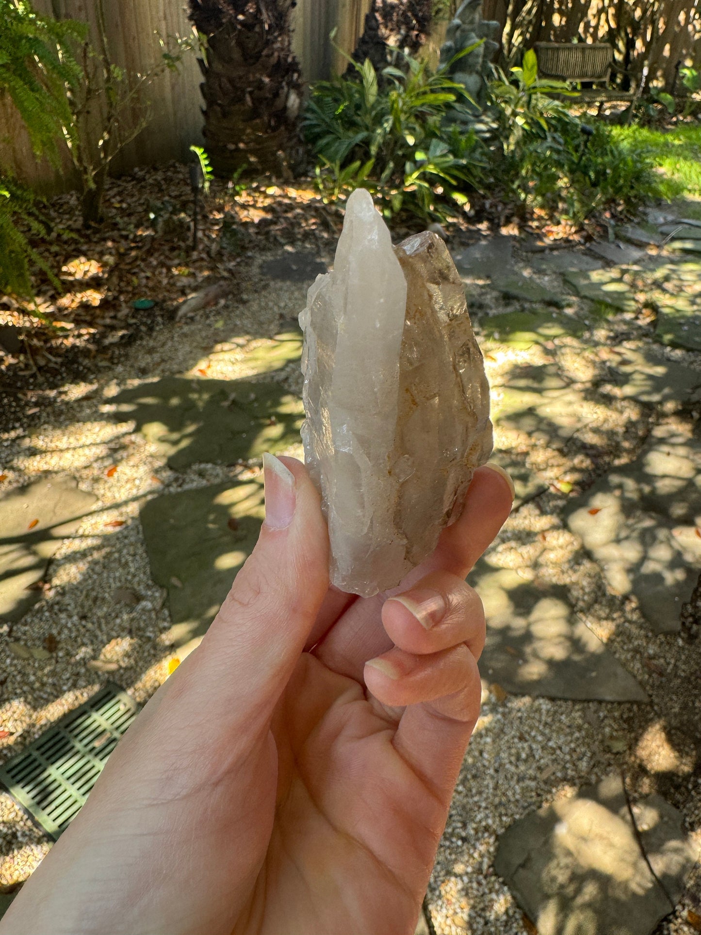 Smokey Elesital Quartz Specimen from Minas Gerais Brazil, 106.8g Mineral Crystal