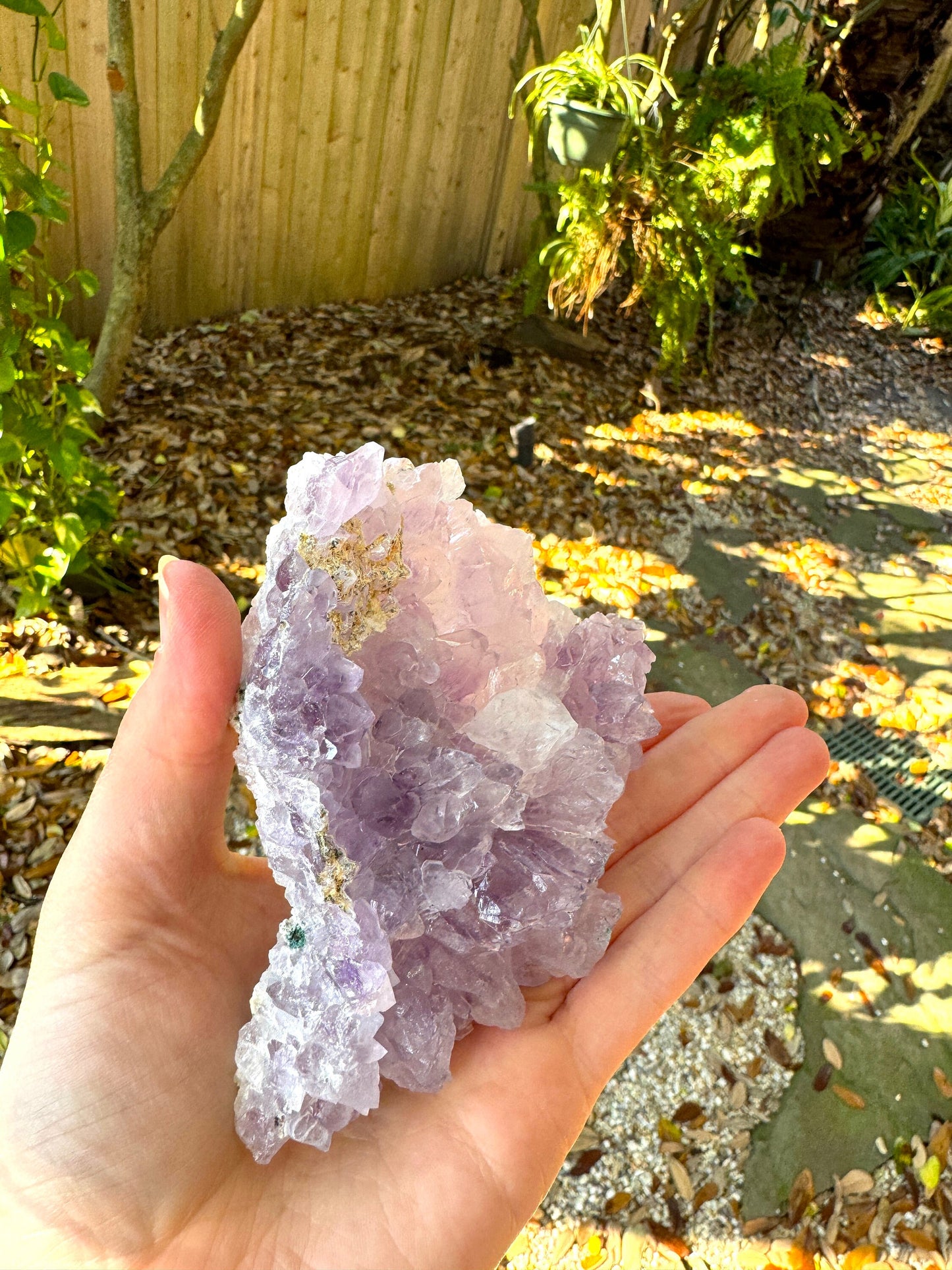 Partial Amethyst Flower 278g Specimen From Rio Grande Do Sol, Brazil