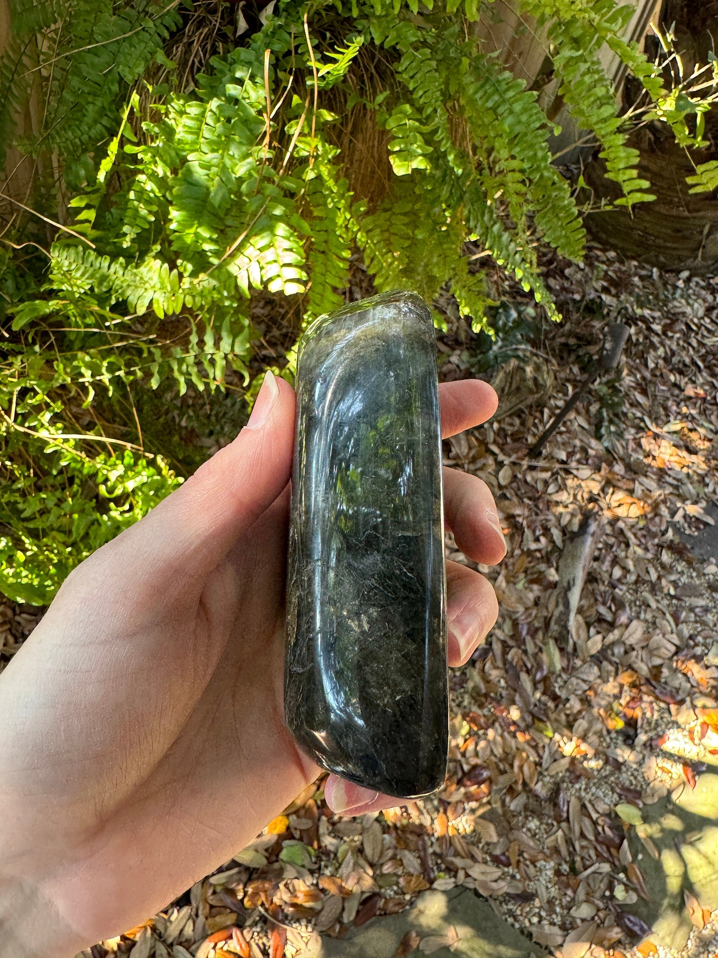 Polished Rainbow Labradorite Free Form 418g From Madagascar Mineral Crystal