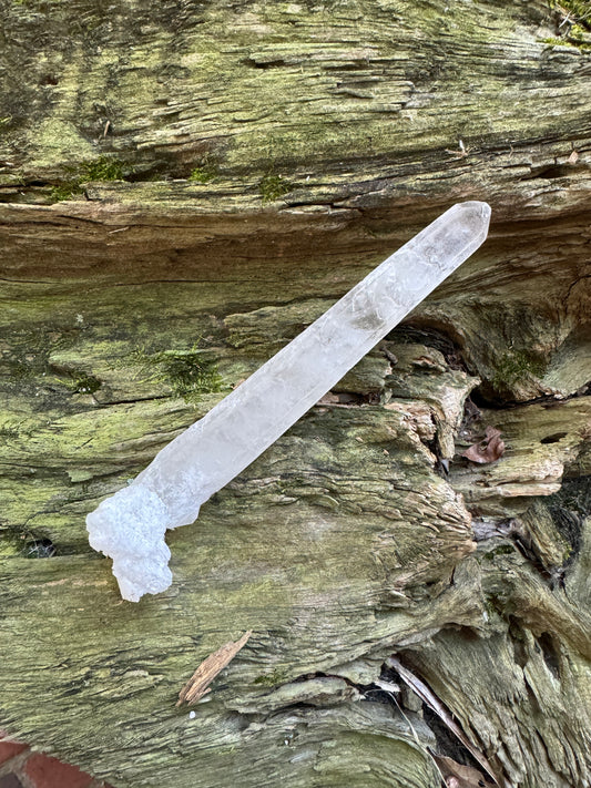 Diamantina Laser Quartz Point 130.6g Specimen From Minas Gerais Brazil, Mineral Crystal