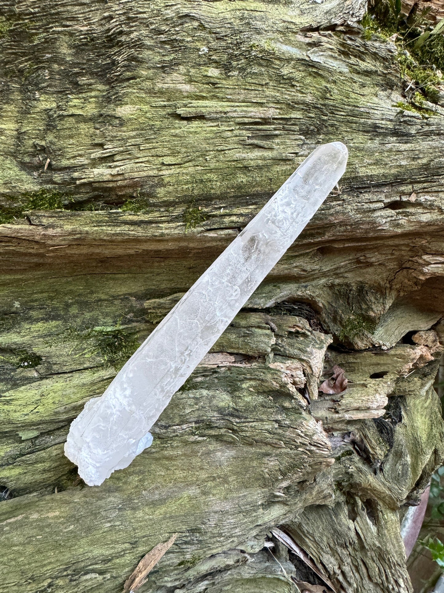 Diamantina Laser Quartz Point 130.6g Specimen From Minas Gerais Brazil, Mineral Crystal