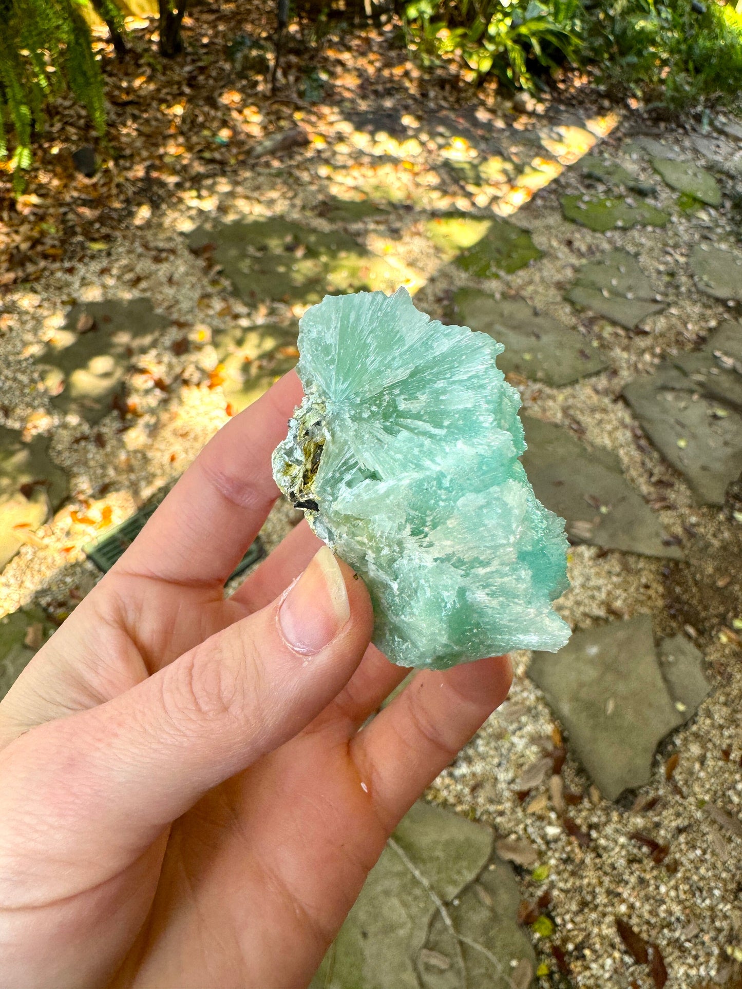 Lovely Raw Blue Aragonite 92.5g Specimen From Wenshan, Yunnan China Crystal Mineral