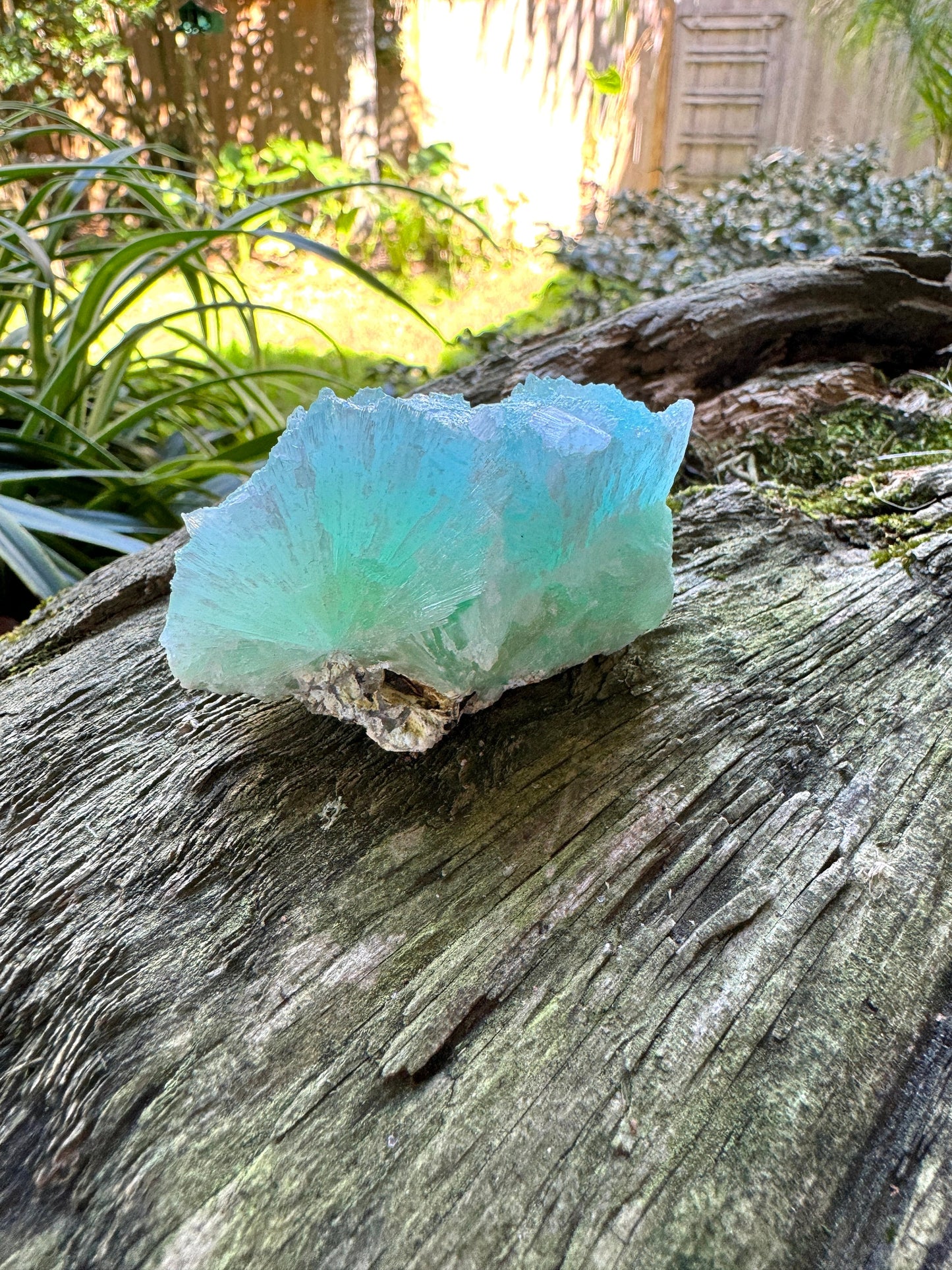 Lovely Raw Blue Aragonite 92.5g Specimen From Wenshan, Yunnan China Crystal Mineral