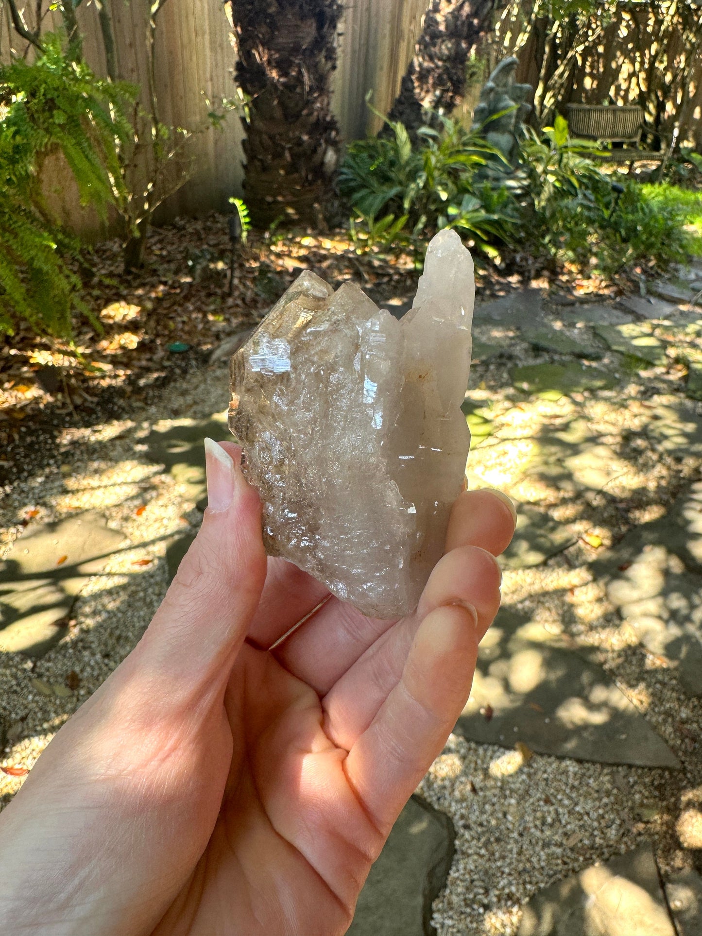 Smokey Elesital Quartz Specimen from Minas Gerais Brazil, 106.8g Mineral Crystal