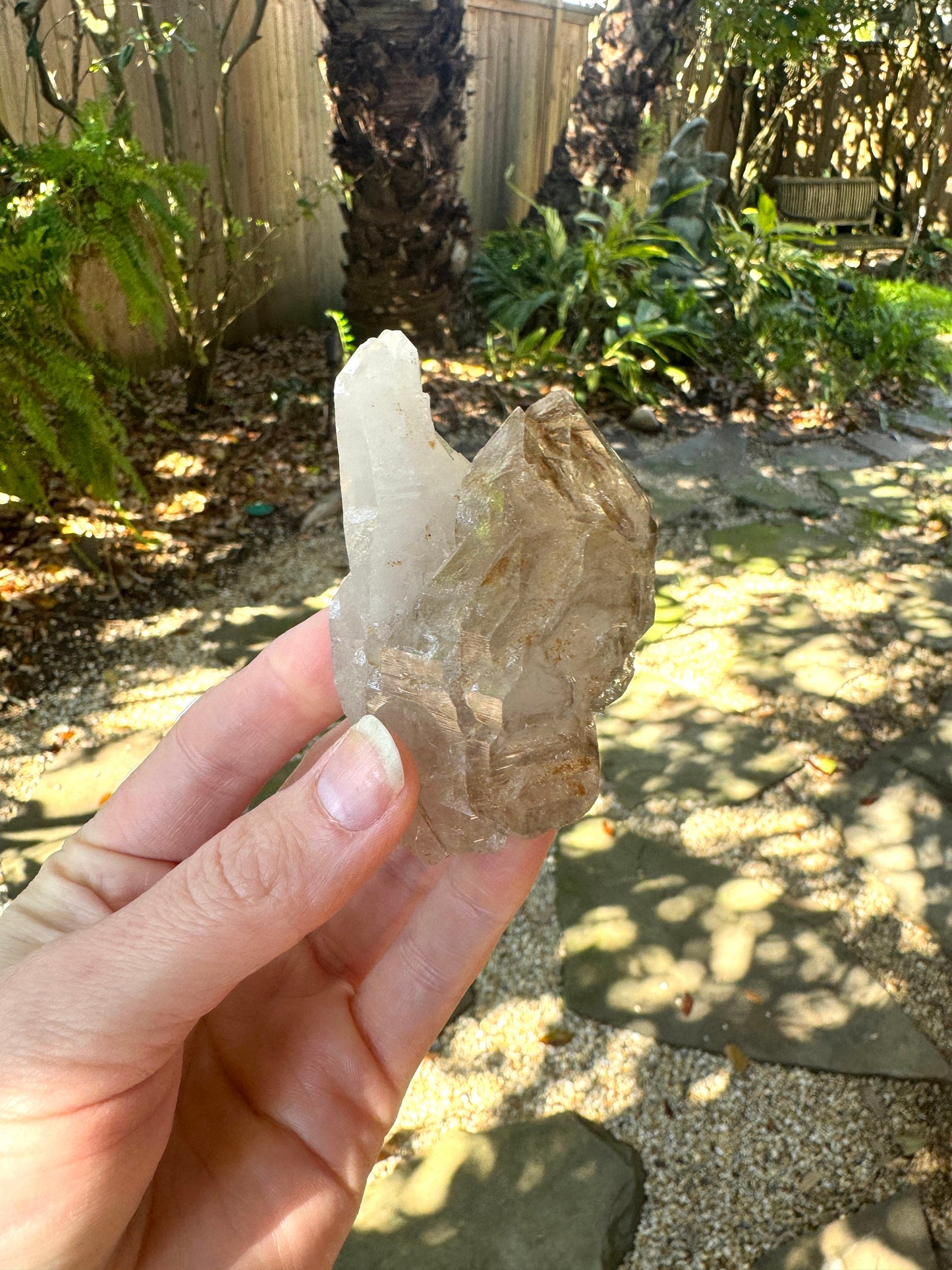 Smokey Elesital Quartz Specimen from Minas Gerais Brazil, 106.8g Mineral Crystal