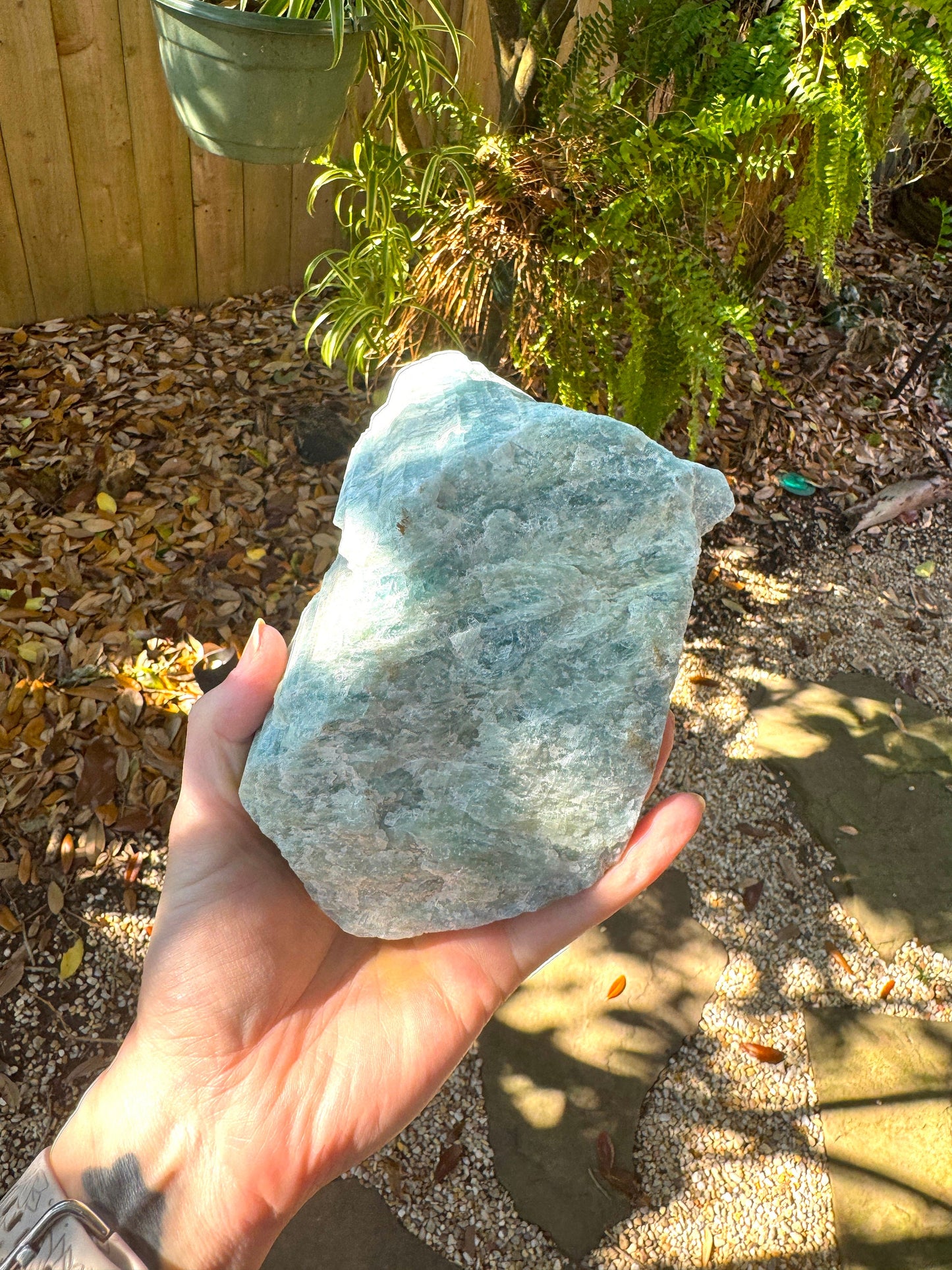 Aquamarine/Beryl Crystal from Minas Gerais Brazil 1300g 2lbs 13.9oz Specimen Mineral Crystal