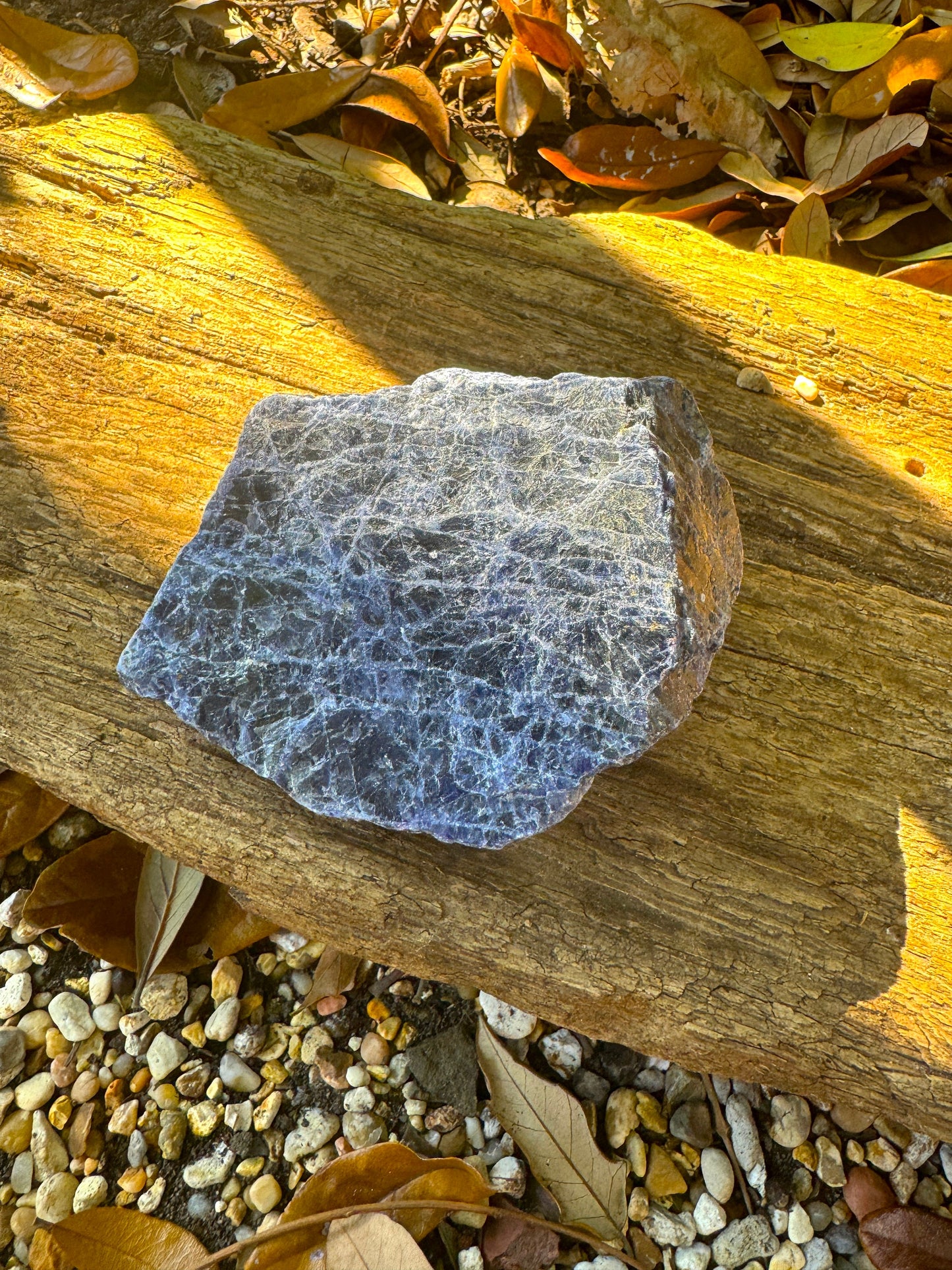 Blue Sodalite Raw Natural Crystal Specimen 310g Specimen from Brazil