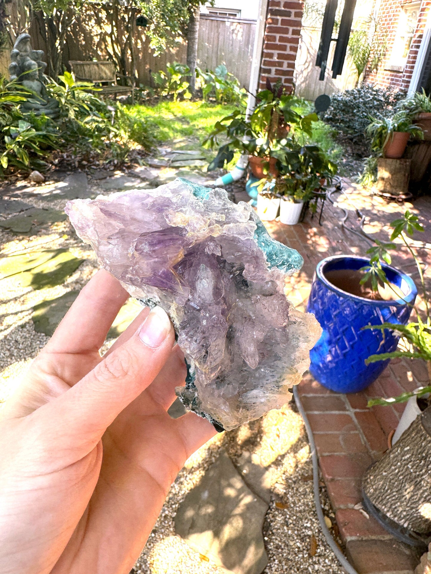 Partial Amethyst Flower 248g Specimen From Rio Grande Do Sol, Brazil