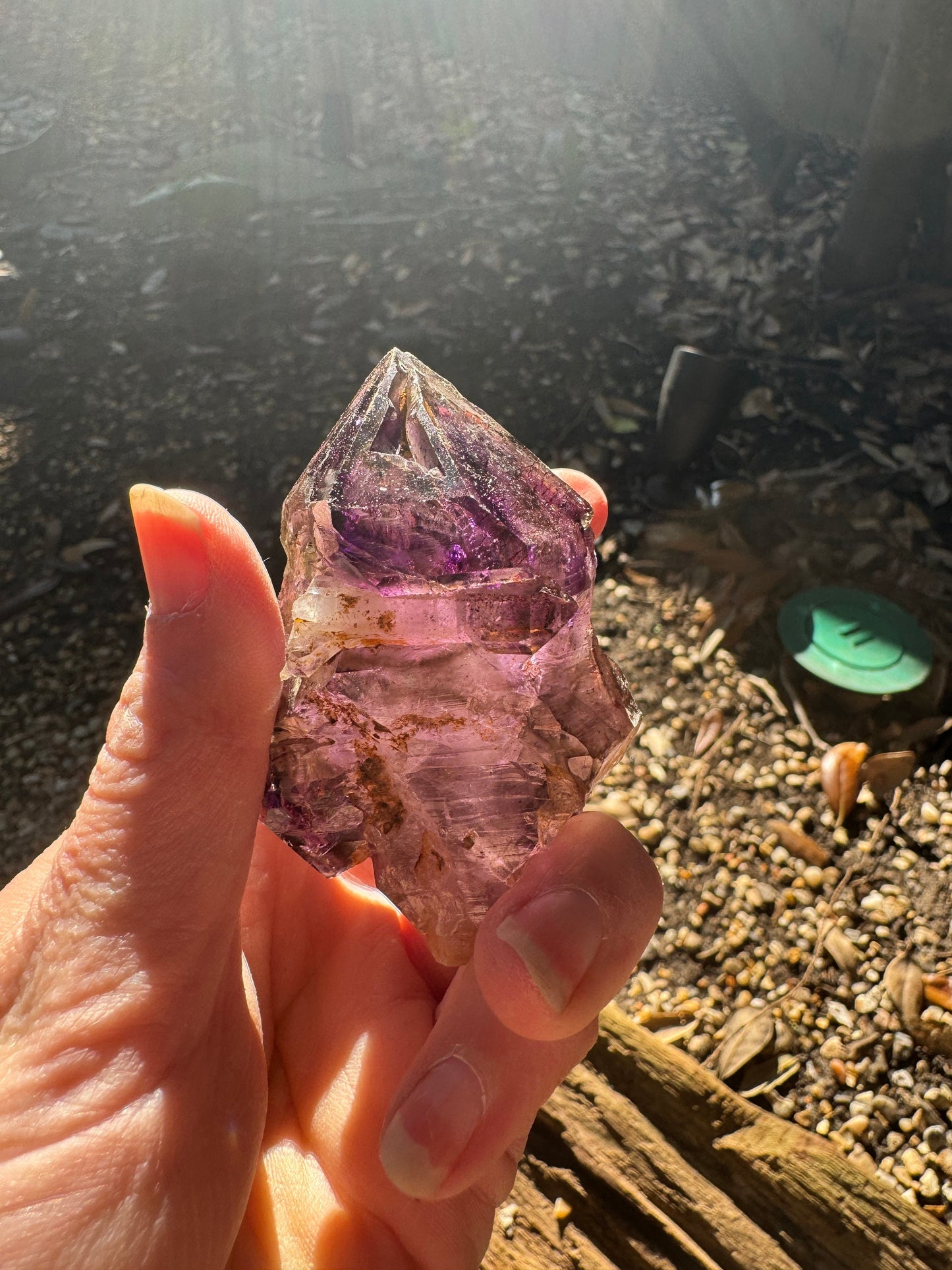 Beautiful Purple Amethyst Point 121g With Scepter from Chiredzi Masvingo Province Zimbabwe