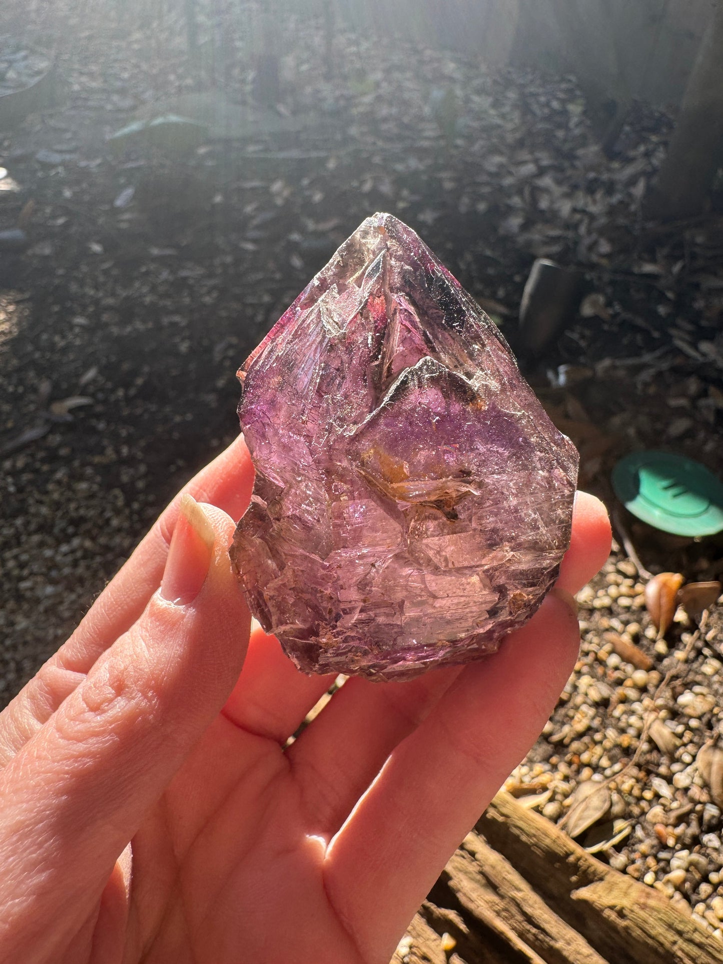 Beautiful Purple Amethyst Point 121g With Scepter from Chiredzi Masvingo Province Zimbabwe