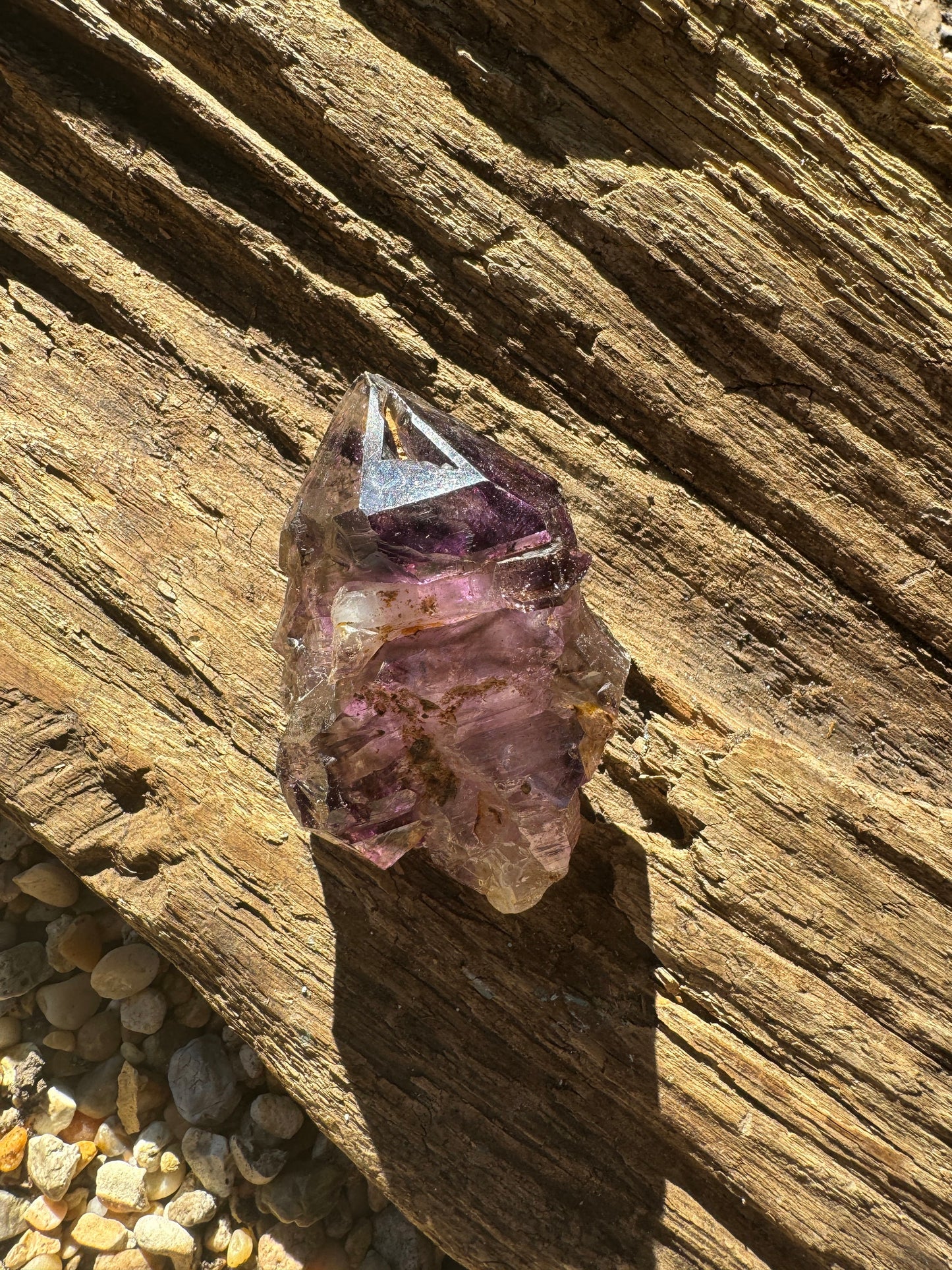 Beautiful Purple Amethyst Point 121g With Scepter from Chiredzi Masvingo Province Zimbabwe