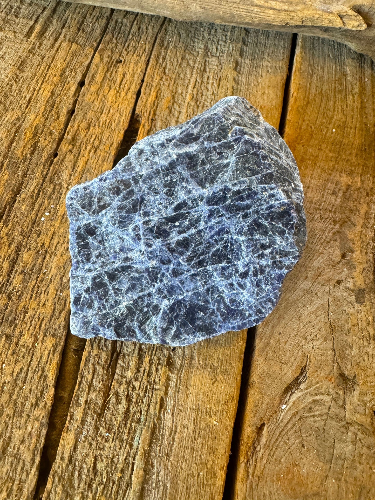 Blue Sodalite Raw Natural Crystal Specimen 310g Specimen from Brazil