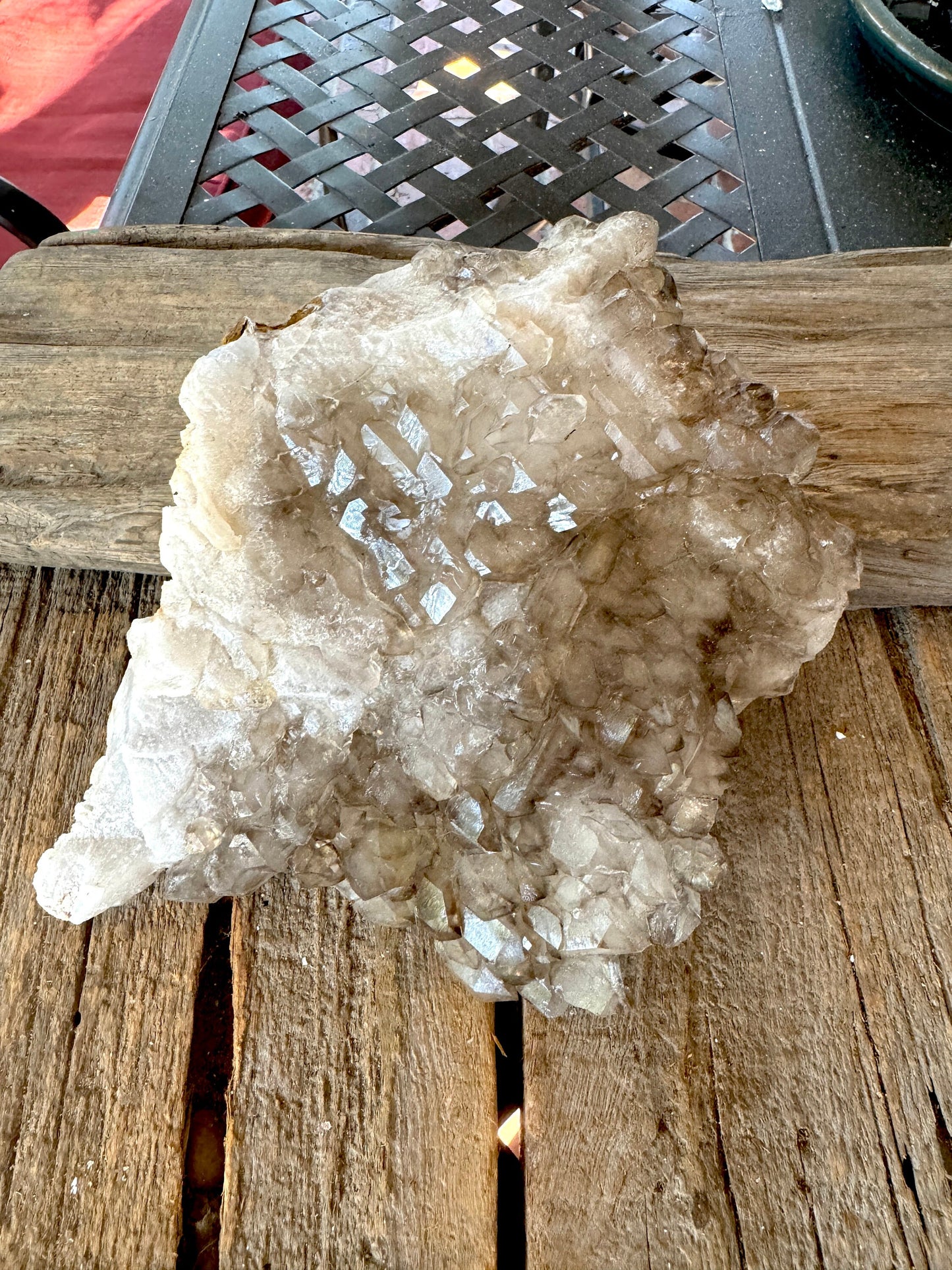 Elesital Smokey Quartz Specimen from Brazil, 2340g 5lbs 2.6oz Mineral Crystal