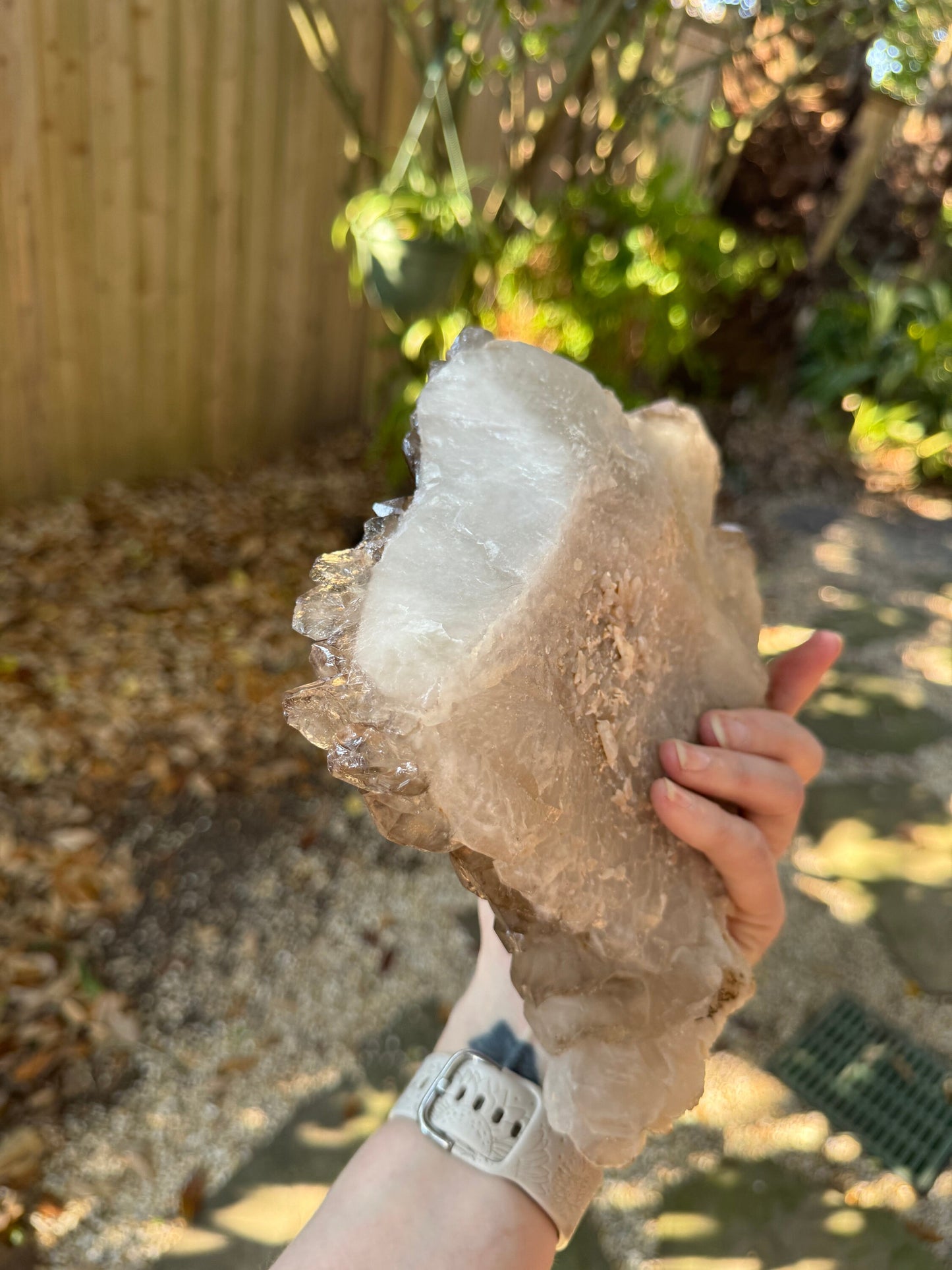 Elesital Smokey Quartz Specimen from Brazil, 2340g 5lbs 2.6oz Mineral Crystal