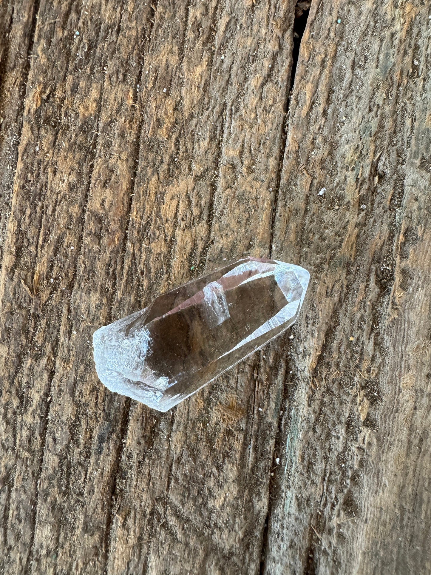 Stunning Columbian Lemurian Optical Quartz Point 31.4g Specimen