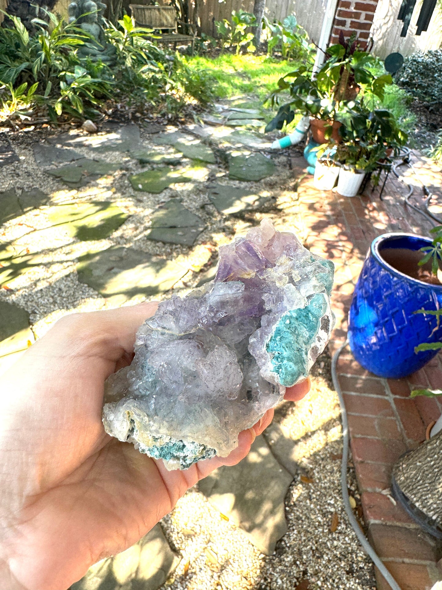 Partial Amethyst Flower 248g Specimen From Rio Grande Do Sol, Brazil