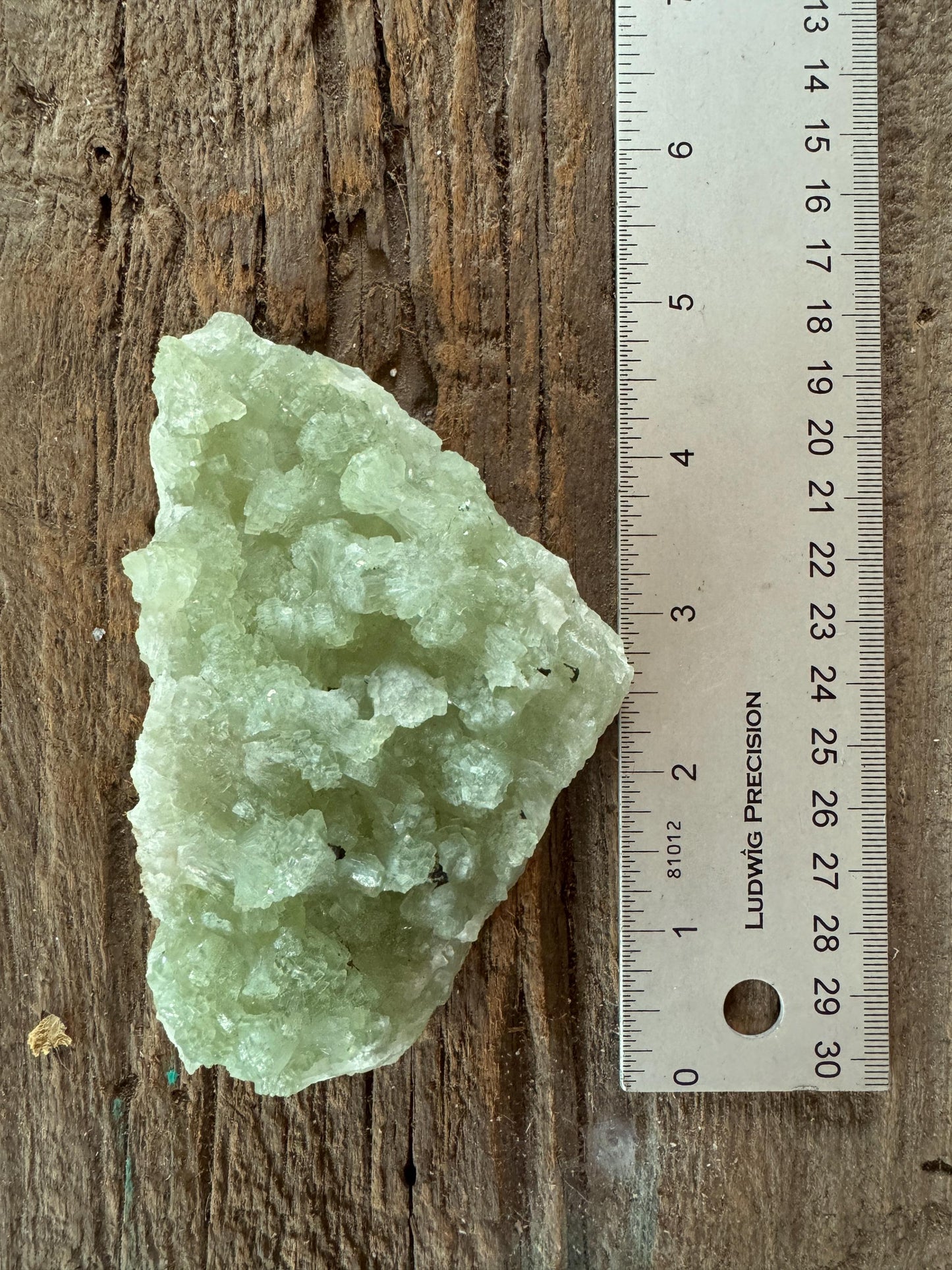 Large Green Prehnite Specimen 344.2g From South Africa Minerals Crystals