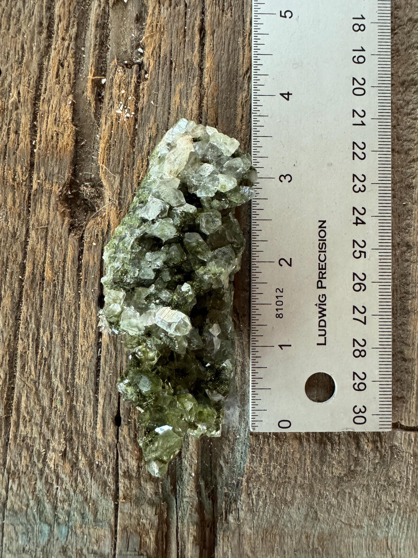 Epidote and Quartz Raw Crystal Specimen 97.4g, From Hakkari, Turkey Mineral Crystal