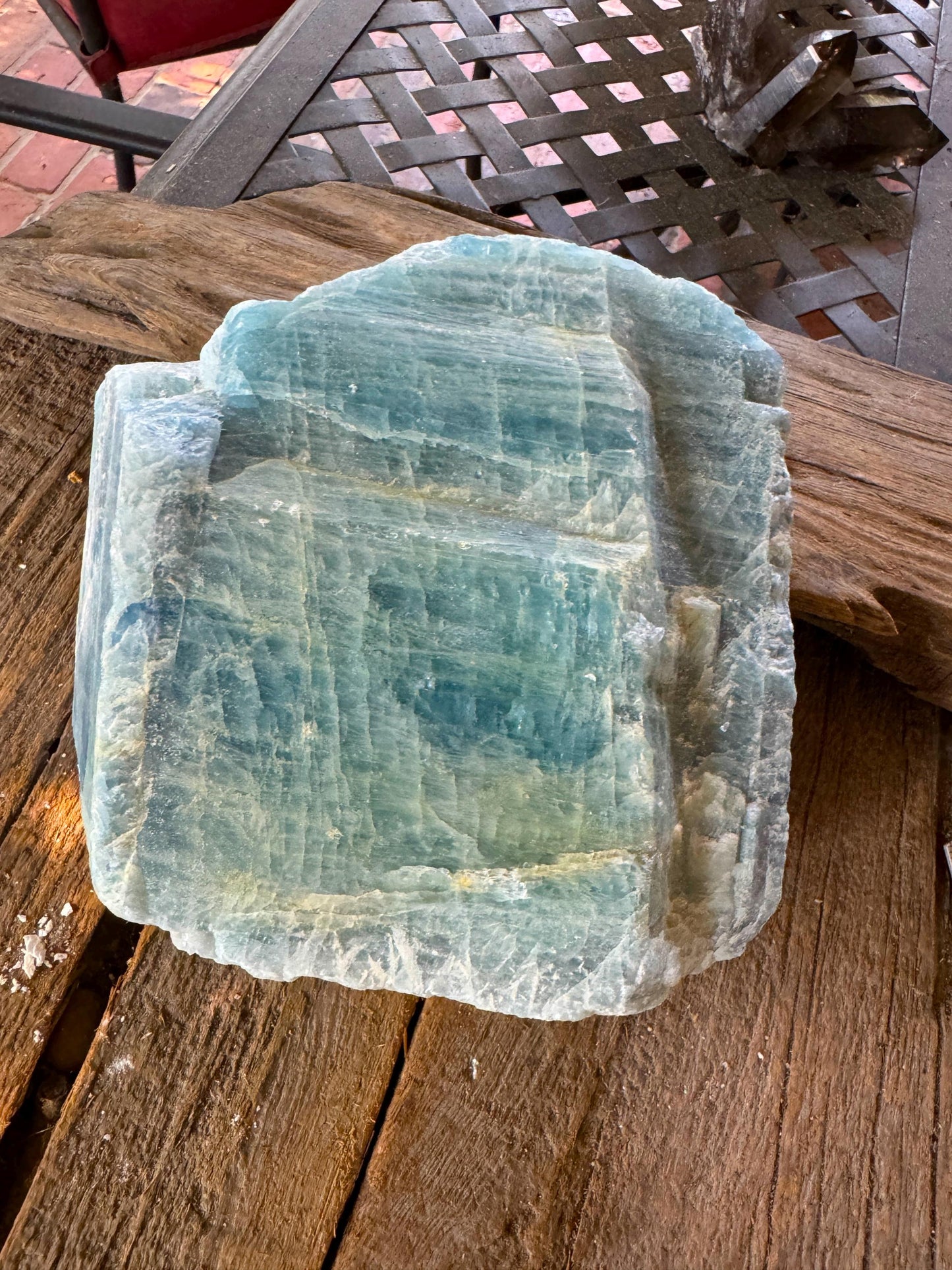 Aquamarine/Beryl Crystal from Minas Gerais Brazil 2.51Kg 5lbs 8.6oz Specimen Mineral Crystal