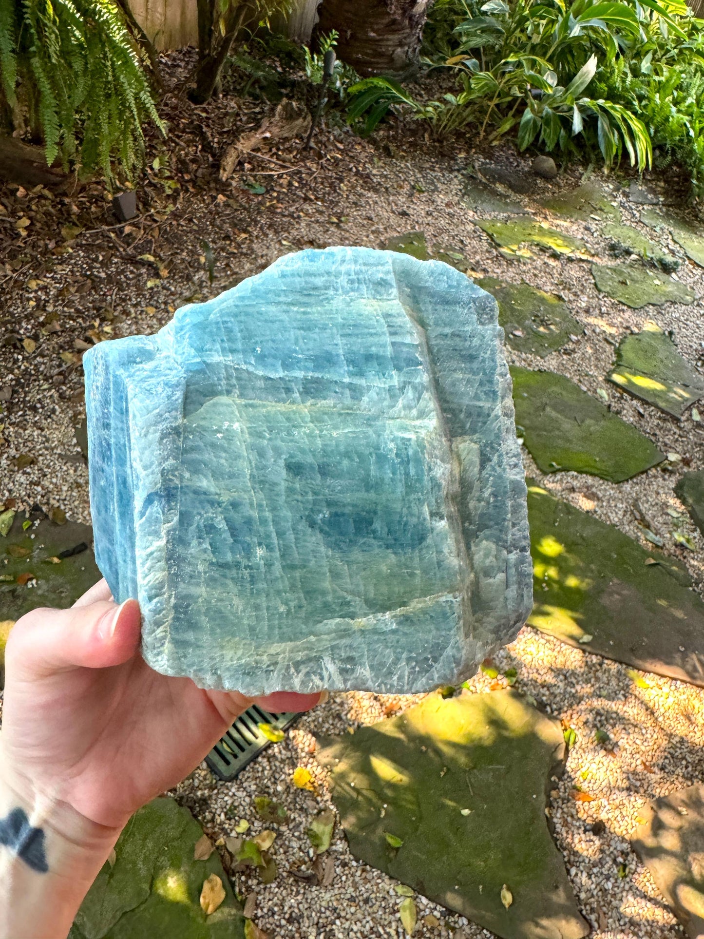 Aquamarine/Beryl Crystal from Minas Gerais Brazil 2.51Kg 5lbs 8.6oz Specimen Mineral Crystal