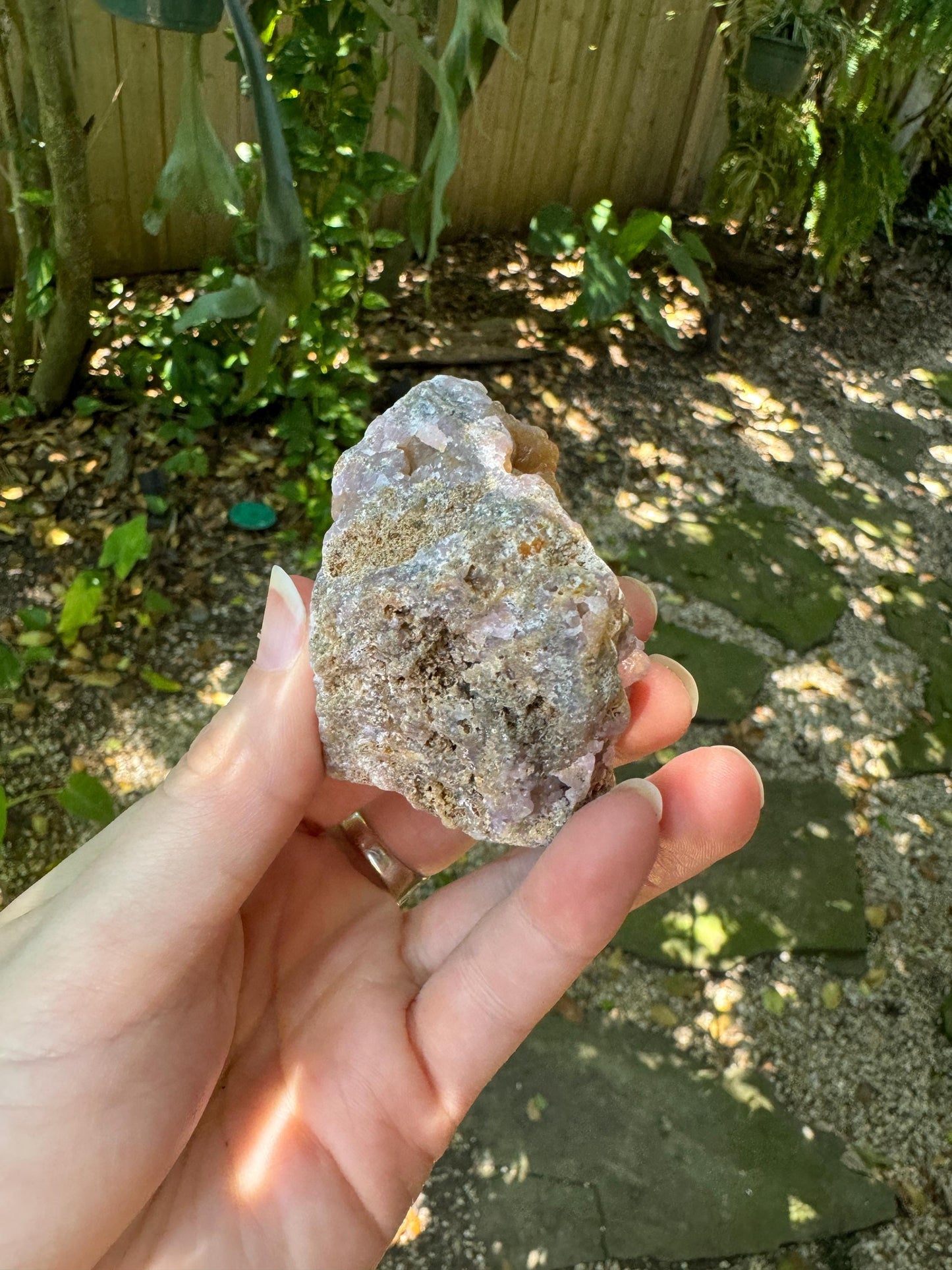 Light Pink, Purple and Orange Botryoidal Smithsonite 146.2 Specimen from Choix Sinaloa Mexico