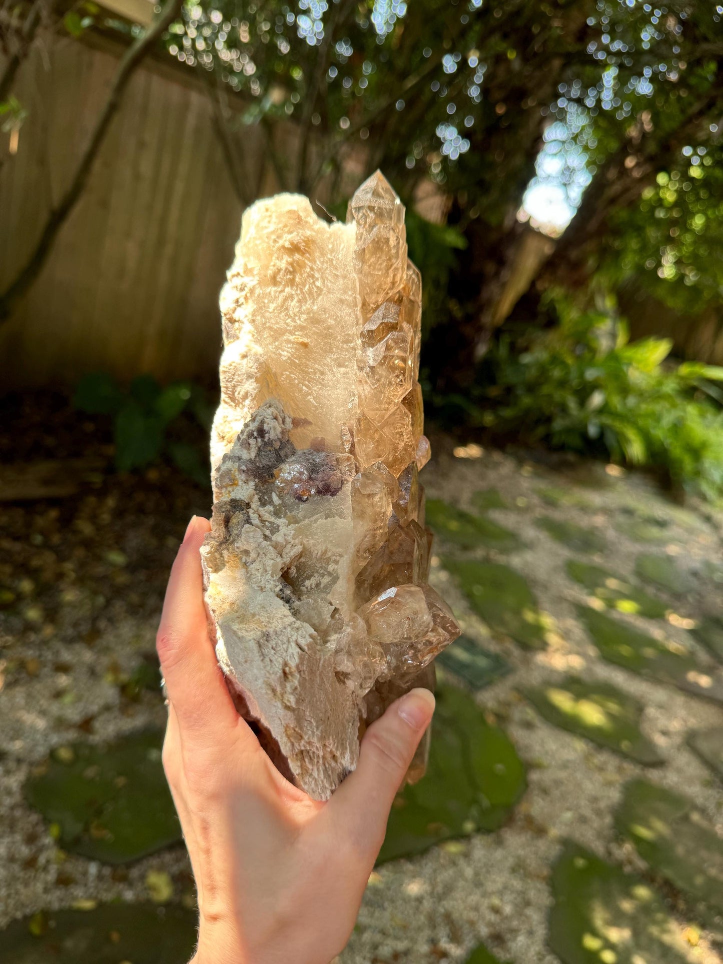 Unique and Beautiful Pale Smokey Elesital Quartz Specimen from Minas Gerais Brazil, 3.36kg 7lbs 6.8ozCrystal Mineral