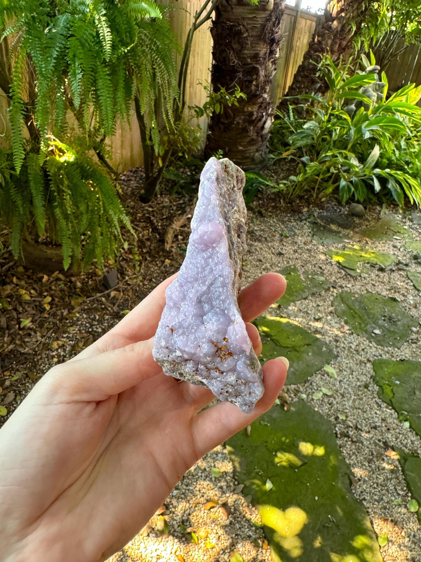 Rare Bi Color Purple and Orange Botryoidal Smithsonite 321g Specimen from Choix Sinaloa Mexico Healing, Metaphysical