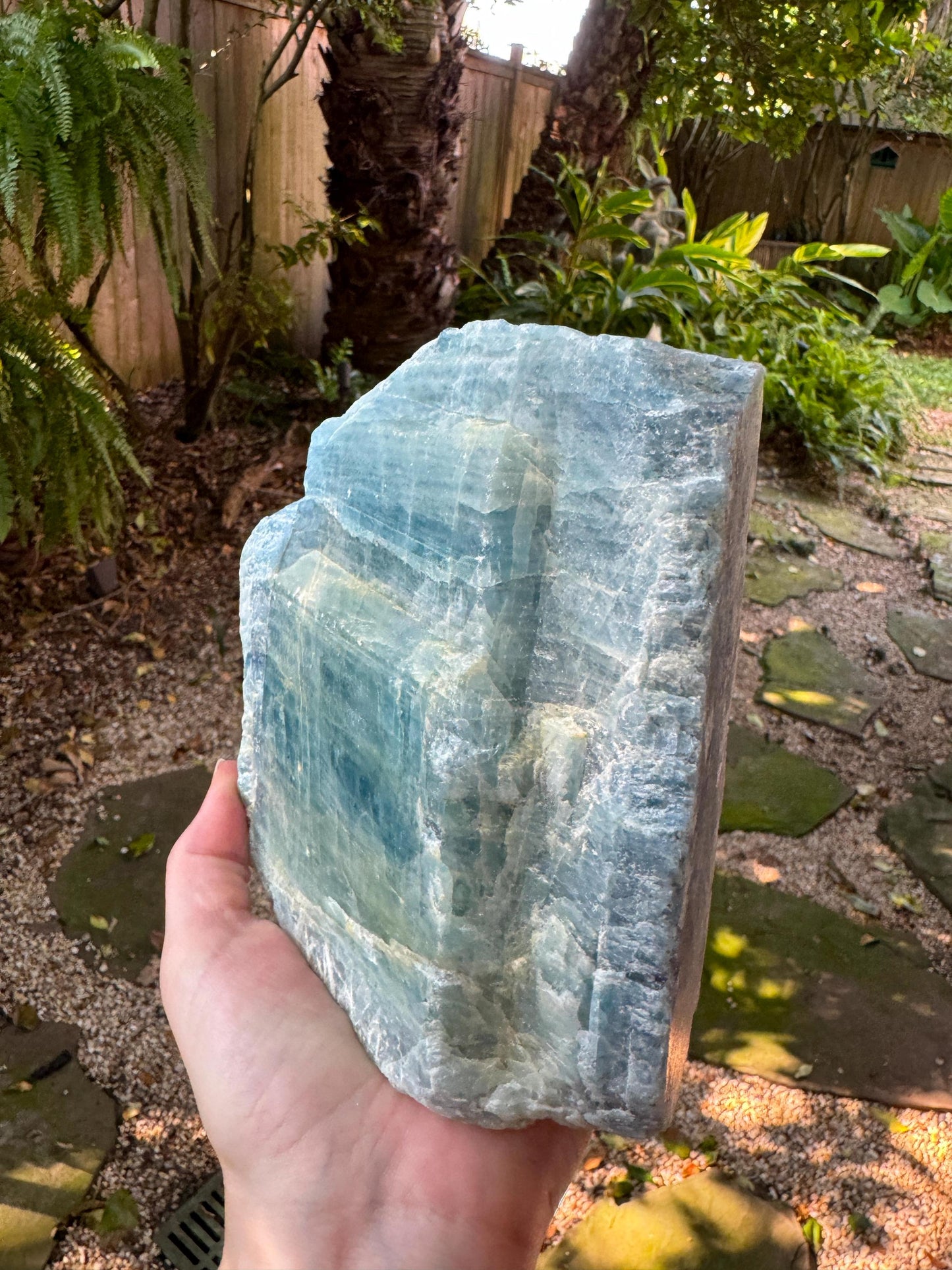 Aquamarine/Beryl Crystal from Minas Gerais Brazil 2.51Kg 5lbs 8.6oz Specimen Mineral Crystal