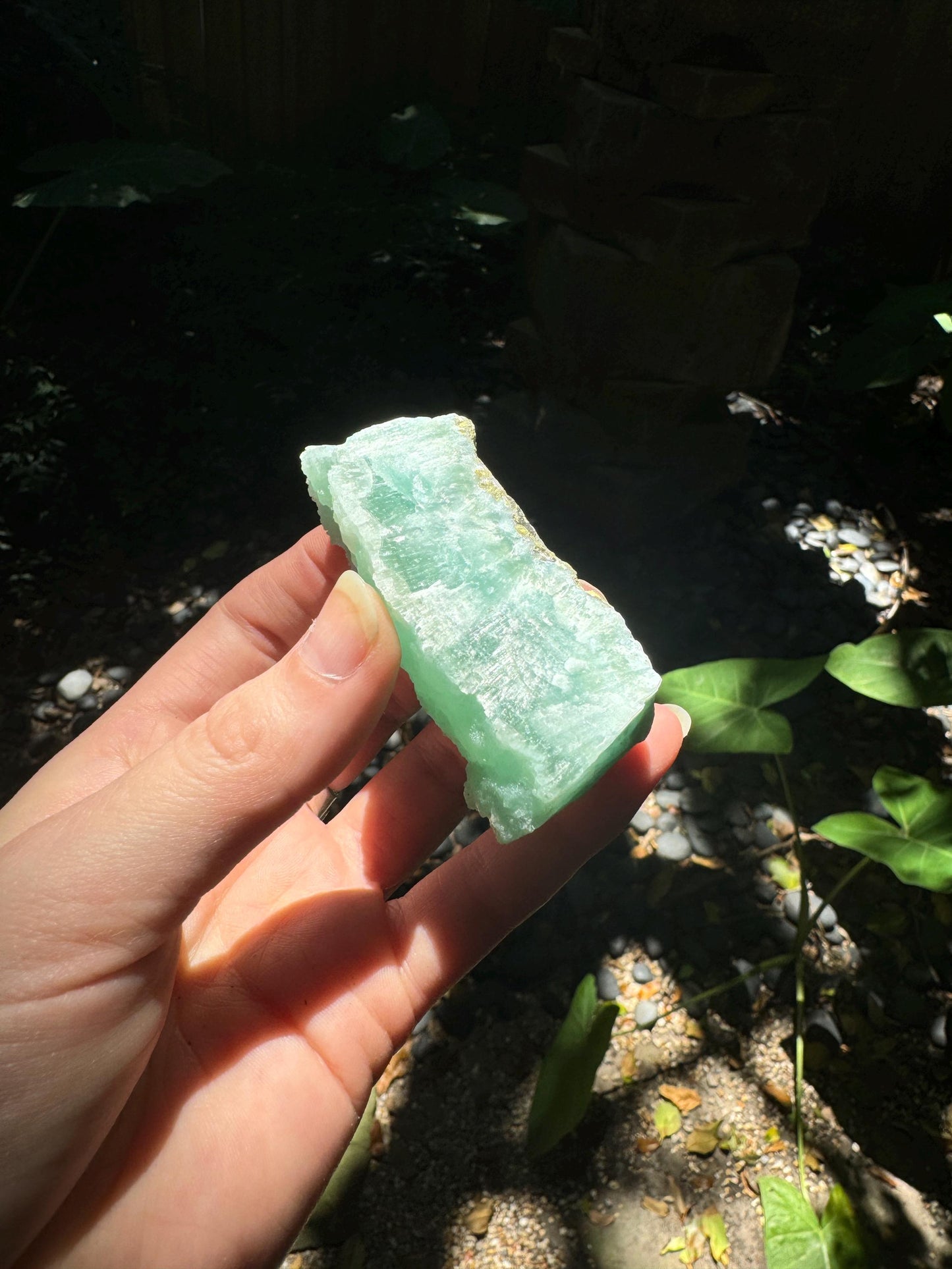 Lovely Raw Blue Aragonite 114.3g Specimen From Wenshan, Yunnan China Crystal Mineral