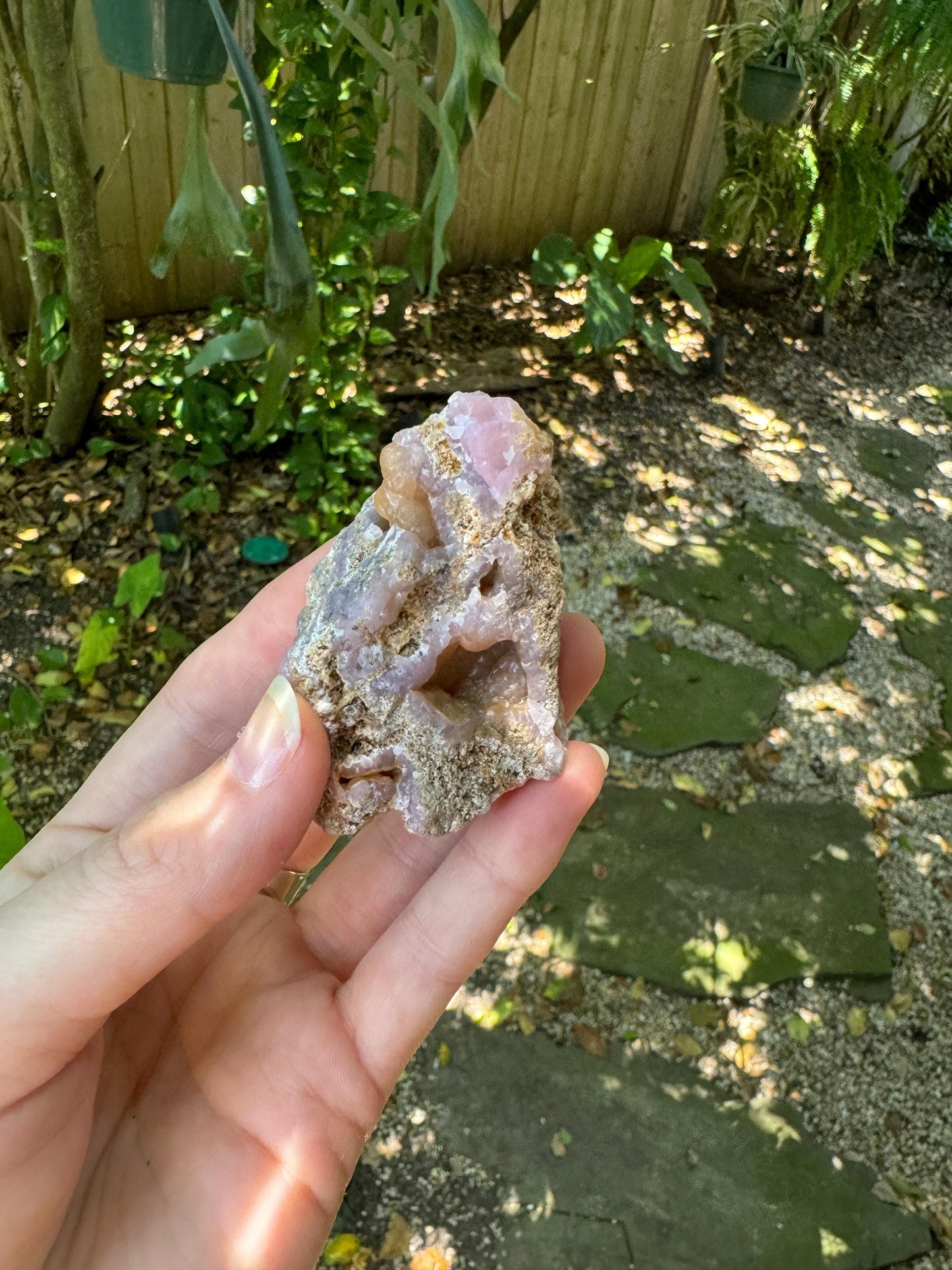 Light Pink, Purple and Orange Botryoidal Smithsonite 146.2 Specimen from Choix Sinaloa Mexico