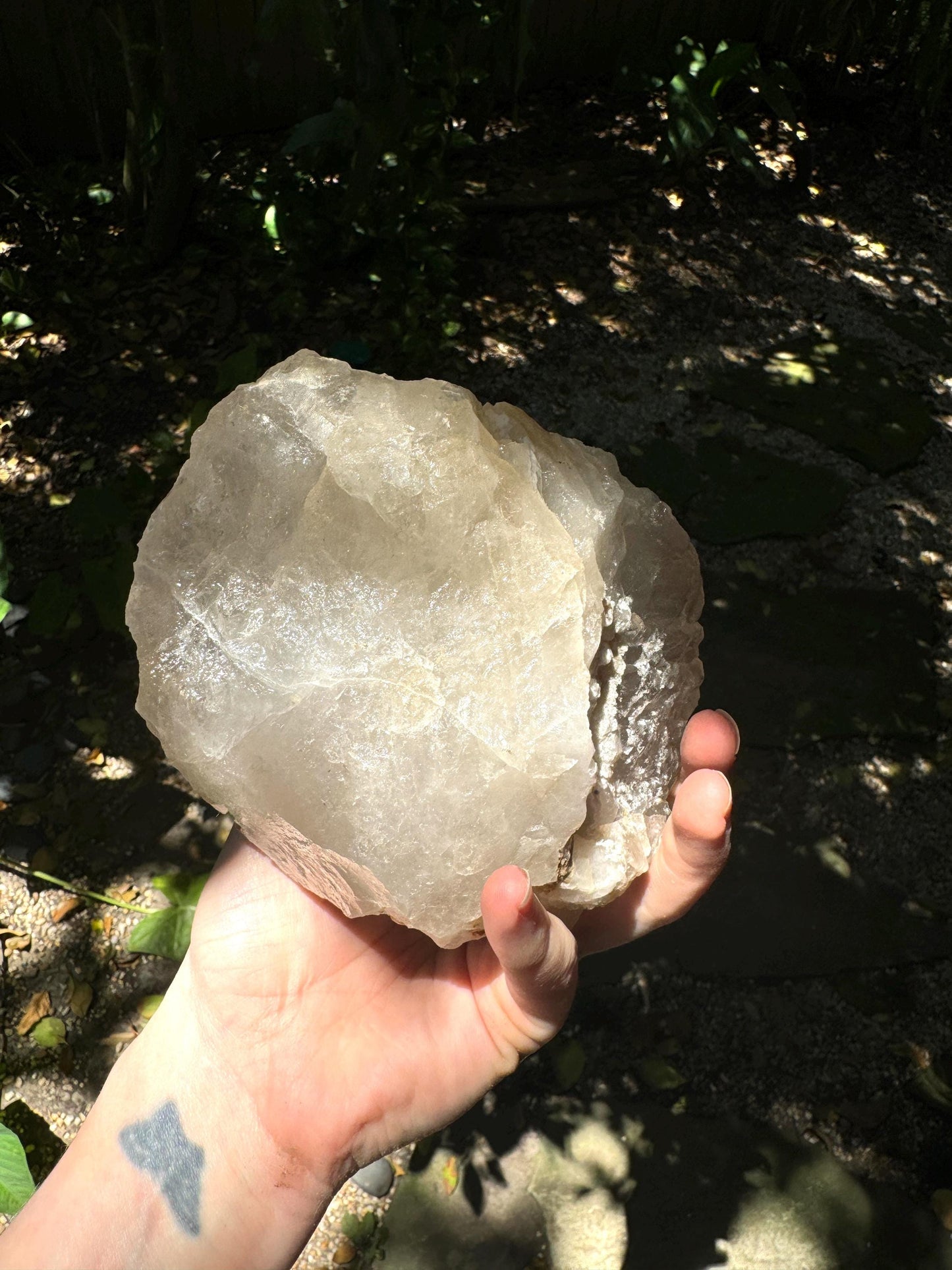 Smokey Elesital Quartz from Minas Gerais Brazil, 1356g 2lbs 15oz Specimen Mineral Crystal