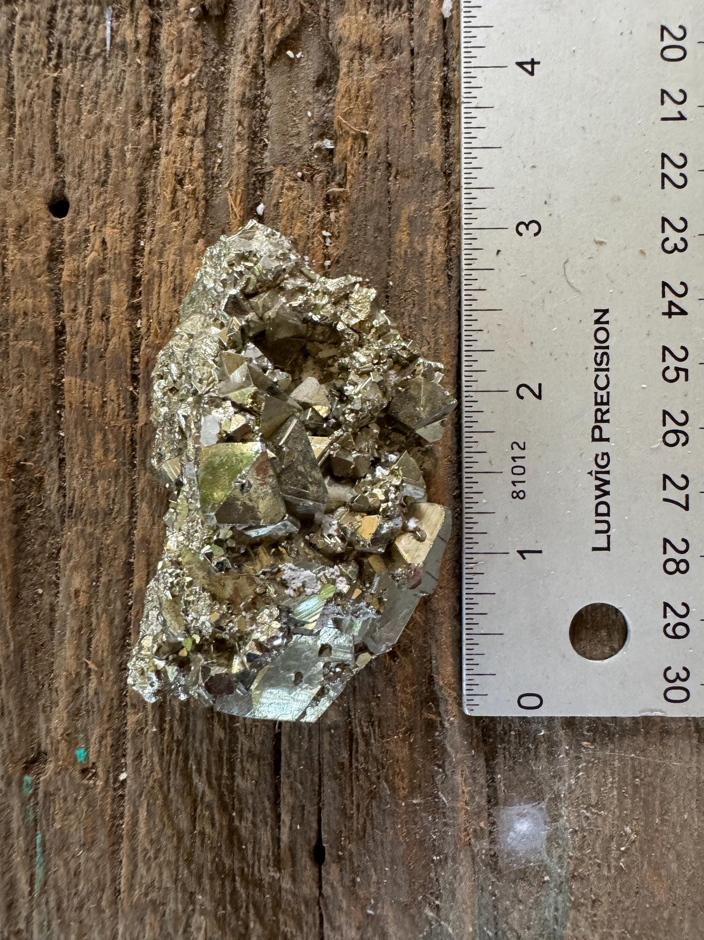 Beautiful Natural Raw Pyrite With Quartz Specimen 168.2g, from Huanzala Mine, Peru Mineral Crystal