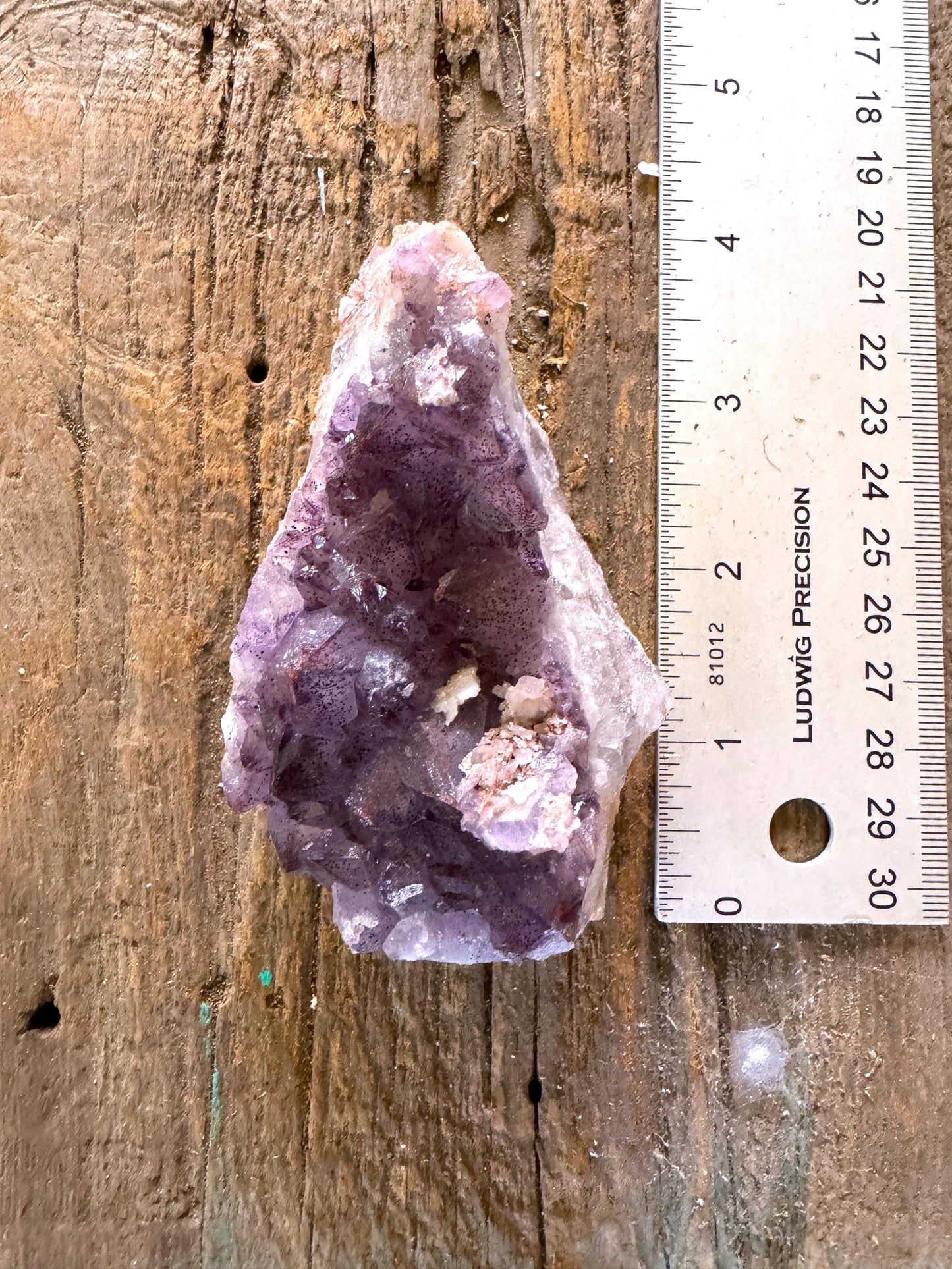 Thunder Bay Amethyst Ontario Canada 217.7g Specimen Amethyst with Hematite Mineral Crystal