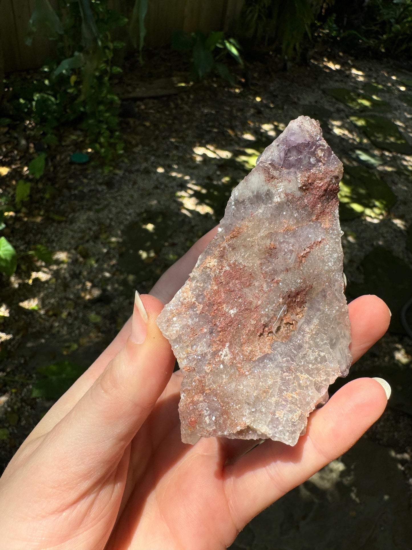 Thunder Bay Amethyst Ontario Canada 217.7g Specimen Amethyst with Hematite Mineral Crystal