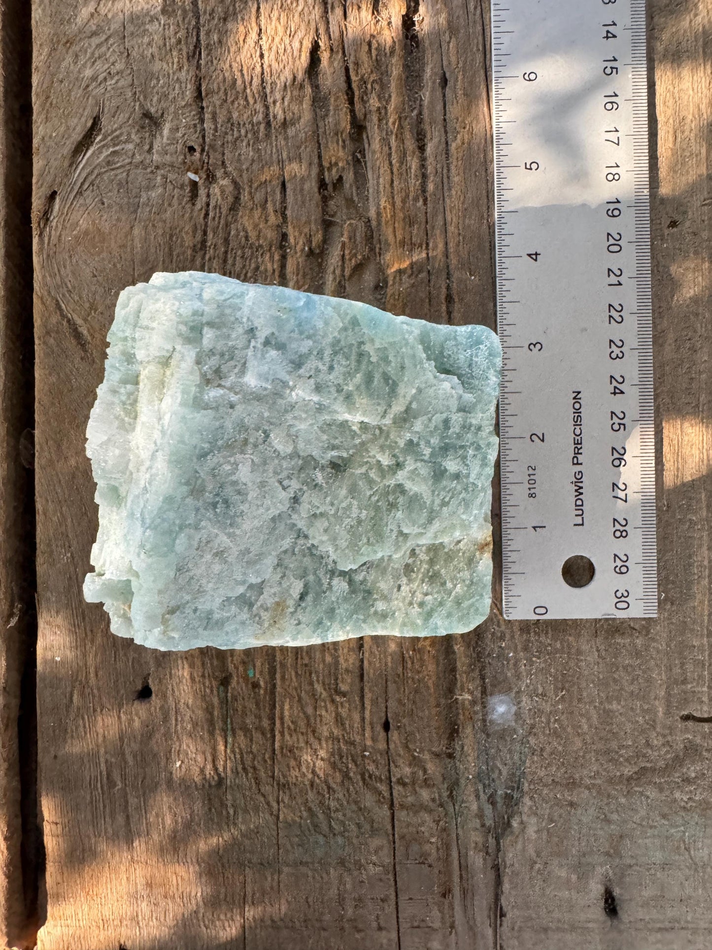 Aquamarine/Beryl Crystal from Minas Gerais Brazil 794g 1lb 12oz Specimen Mineral Crystal