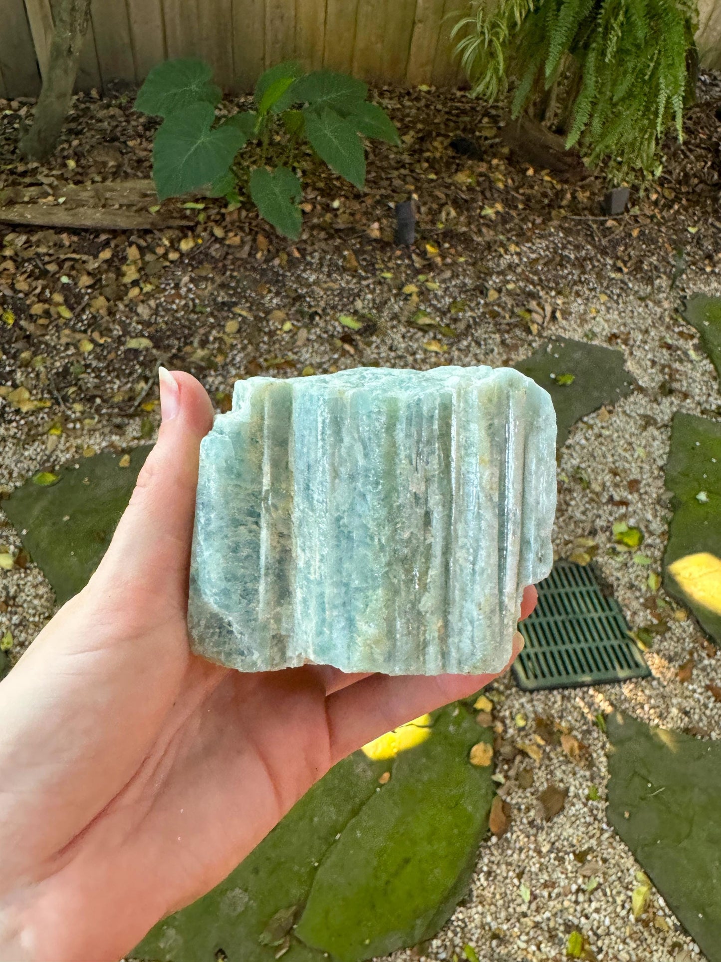 Aquamarine/Beryl Crystal from Minas Gerais Brazil 794g 1lb 12oz Specimen Mineral Crystal