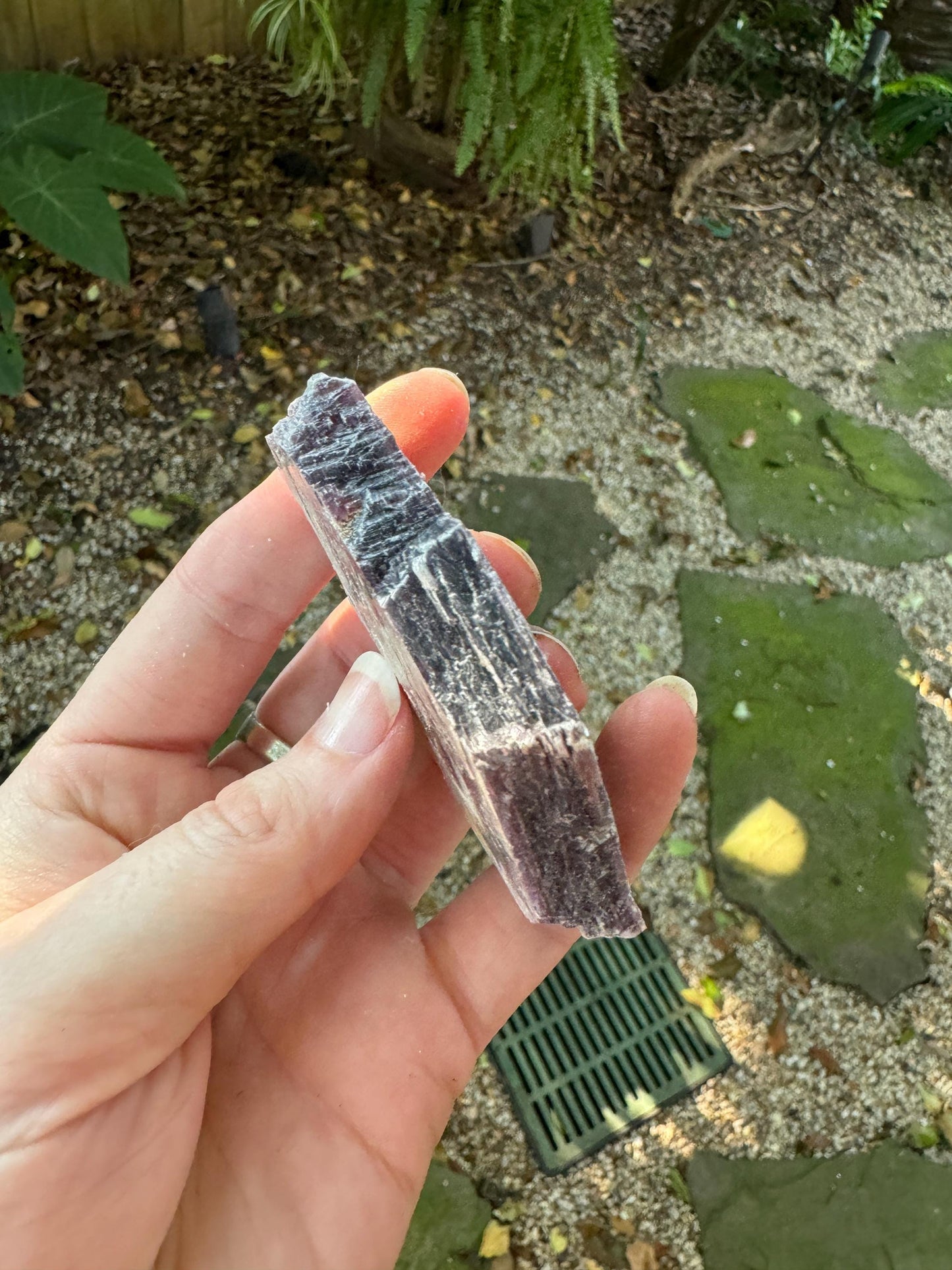 Beautiful Raw Lepidolite Specimen From Minas Gerais Brazil 47.8g Lithium Mineral Crystal