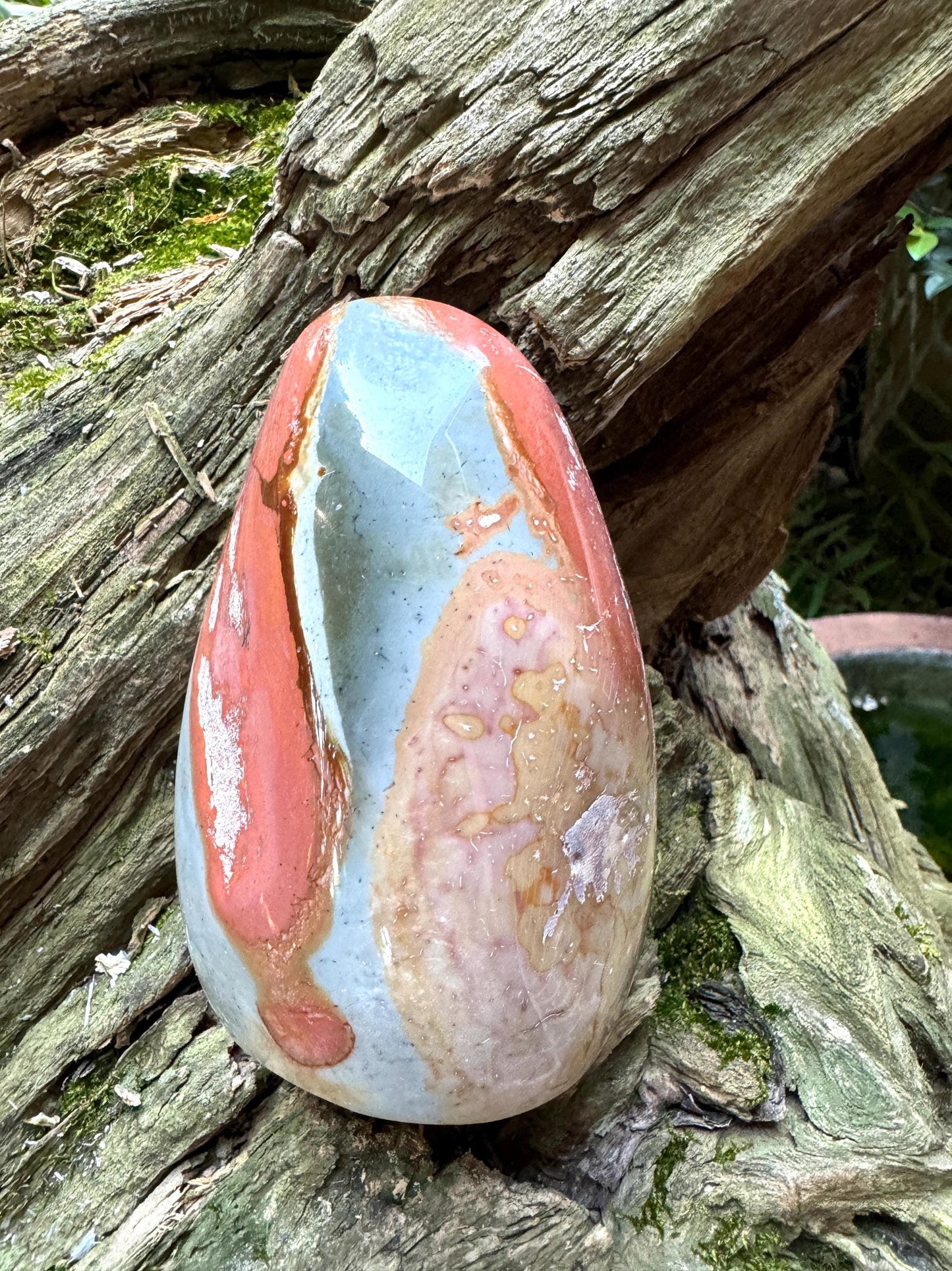 Polychrome Jasper Free Form 734g 1lb 9.9oz Specimen From Madagascar