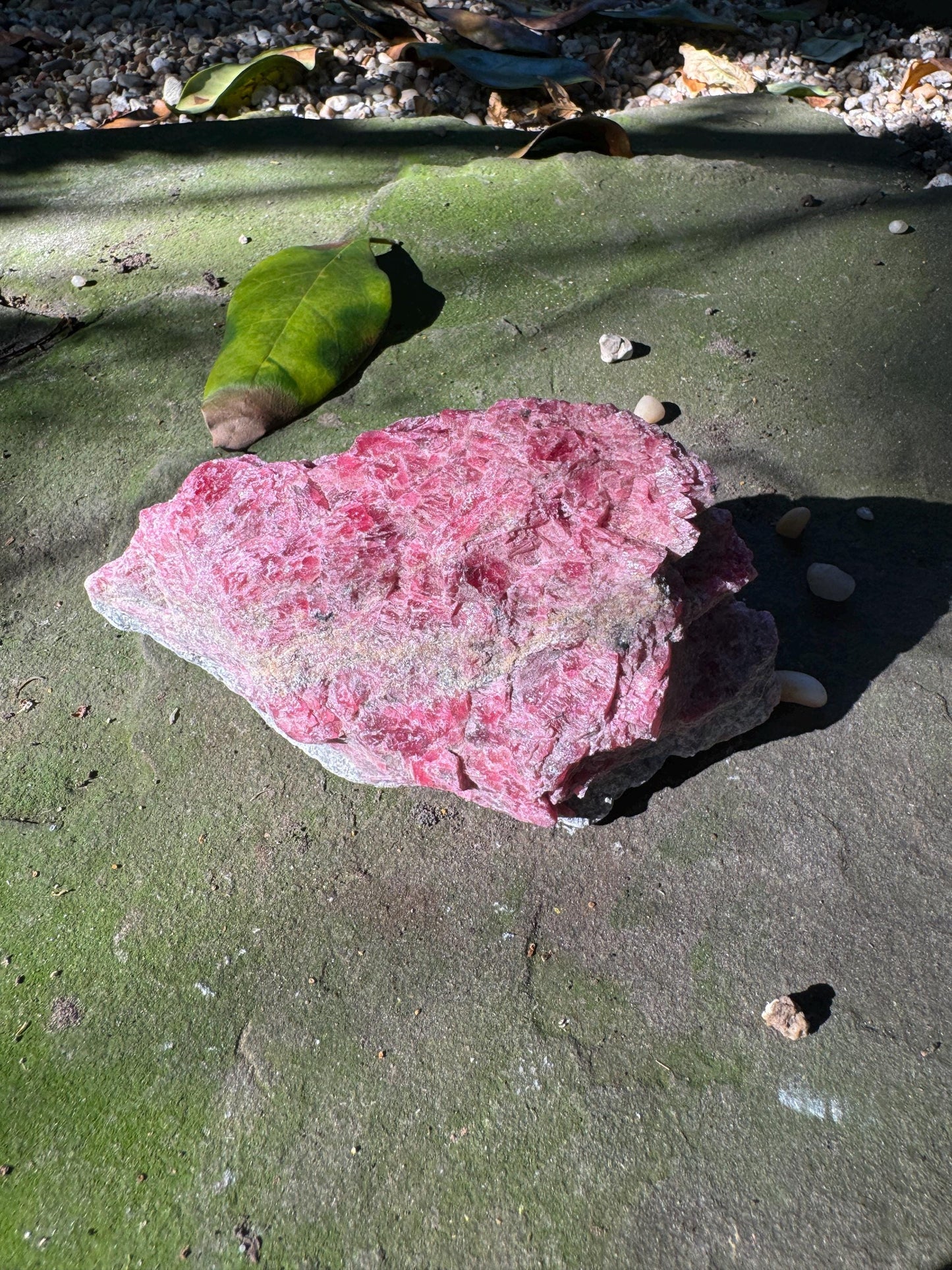 Beautiful Natural Rhodonite Specimen 432g From Minas Gerais Brazil Mineral Crystal