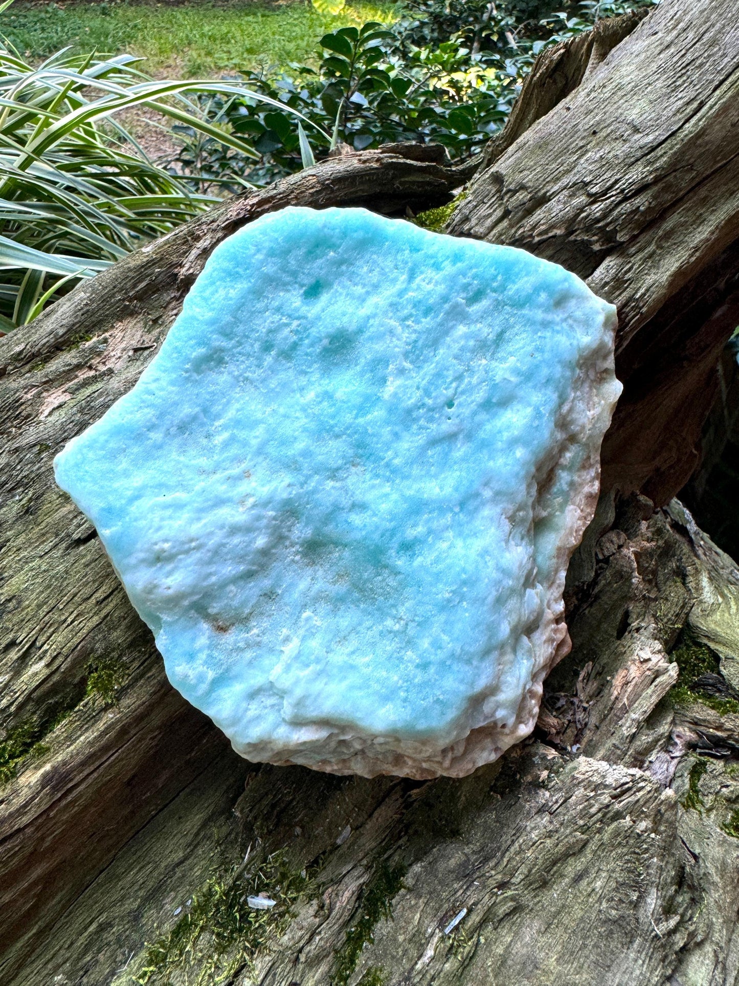 Raw Blue Aragonite Specimen From Afghanistan 177.3g Crystal Mineral