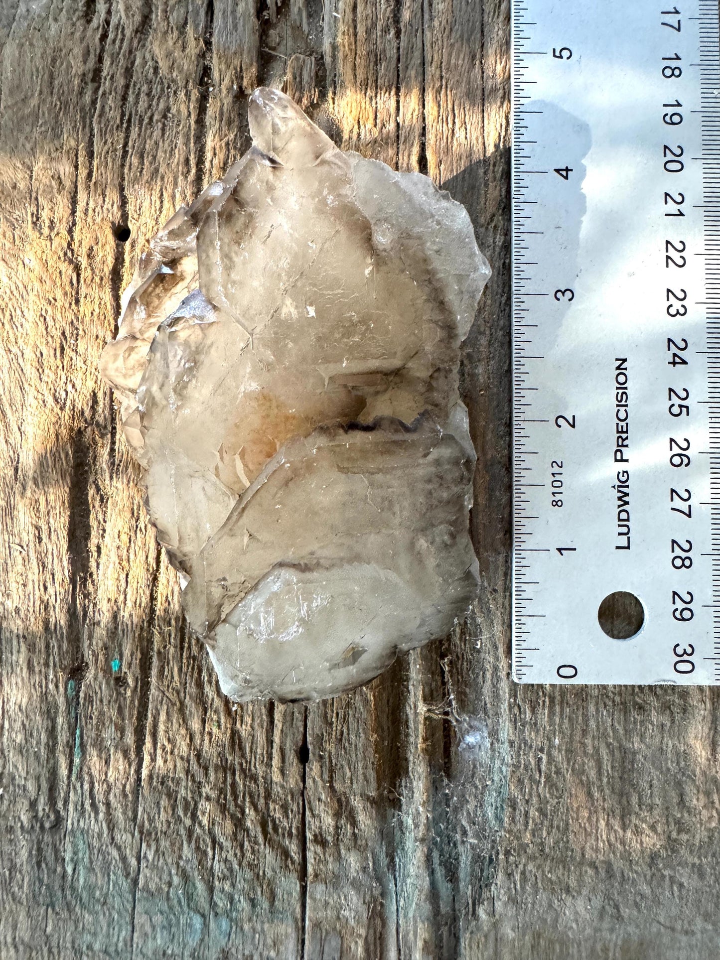 Smokey Elesital Quartz Specimen from Minas Gerais Brazil, 188.9g Mineral Crystal